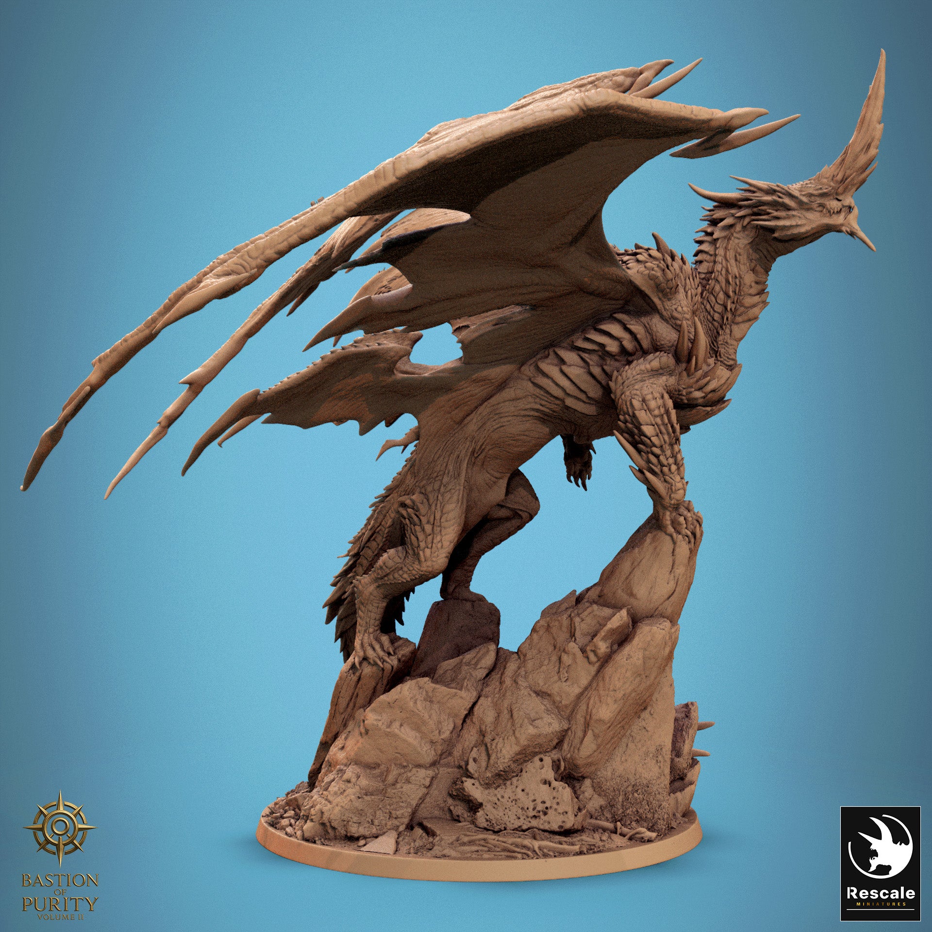 Blue Dragon - aus der Reihe Bastion of Purity II von Rescale Miniatures
