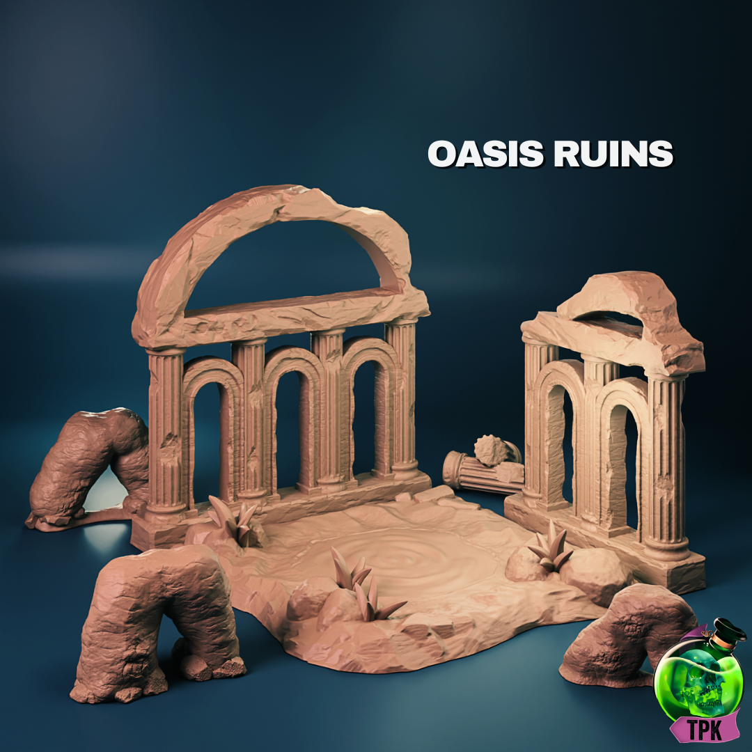 Oasis Ruins and Stones - von TPK Lab