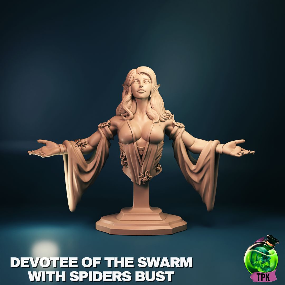 Devotee of the Spider Goddess - Bust von TPK Lab