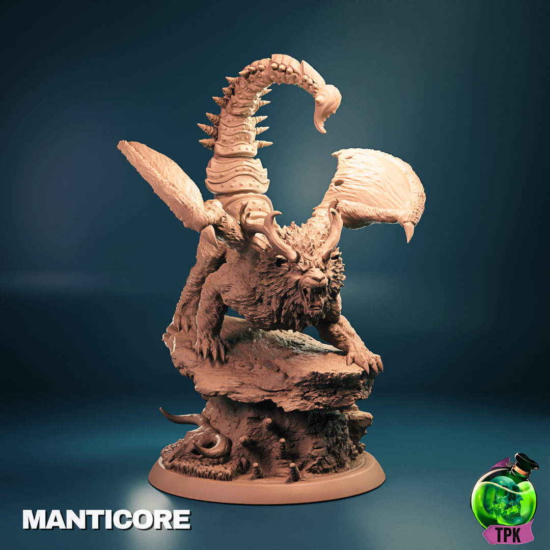 Dragon d'épines - de la série Warden of Lies de Rescale Miniatures