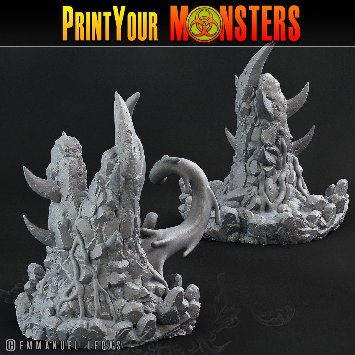 Infernal Magma Ropers - Magma Pack - Print Your Monsters