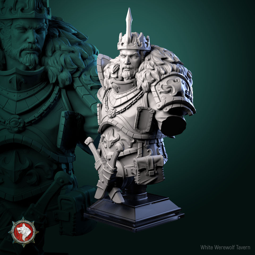 King Eonkar - Bust from White Werewolf Tavern
