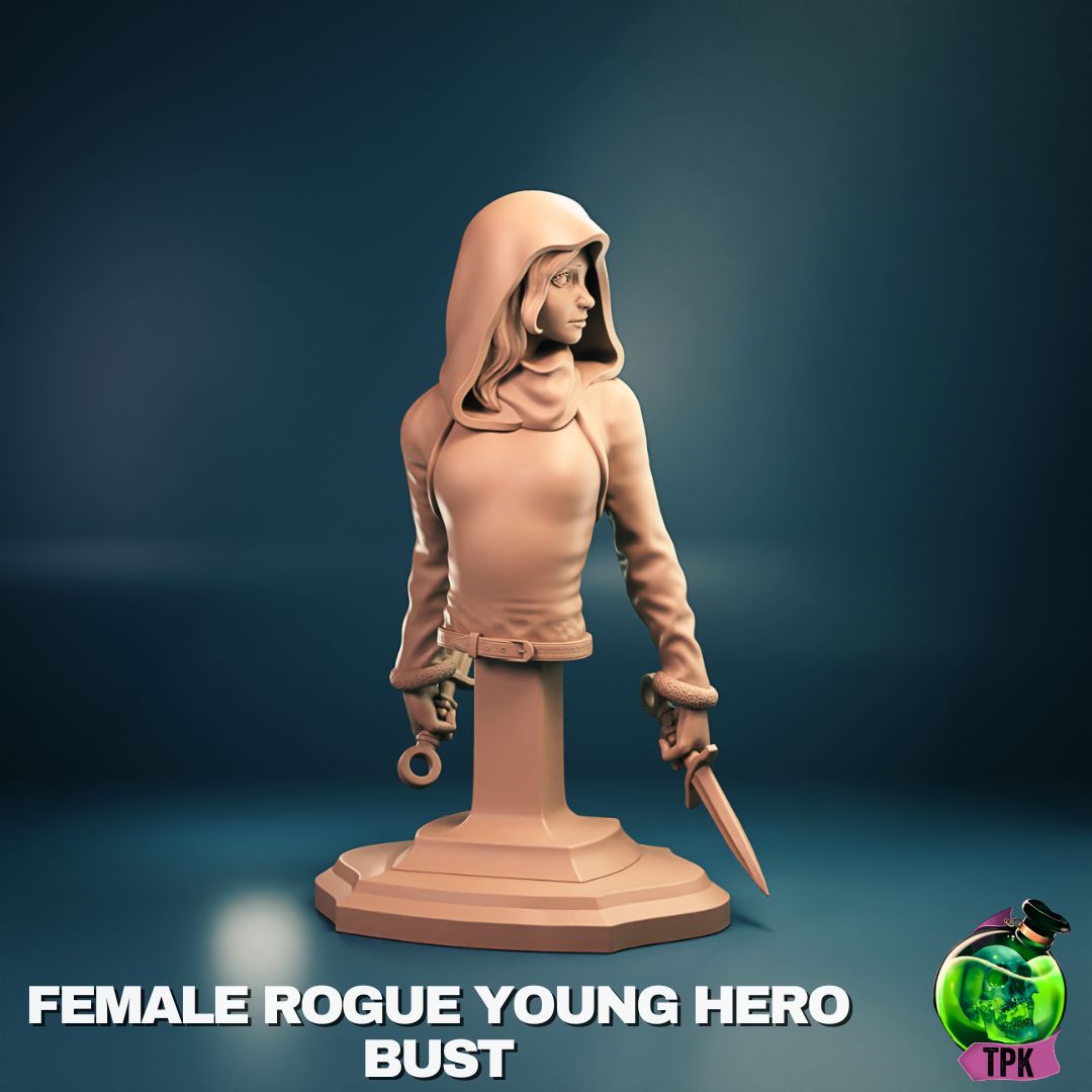 Female Young Rogue - Bust von TPK Lab