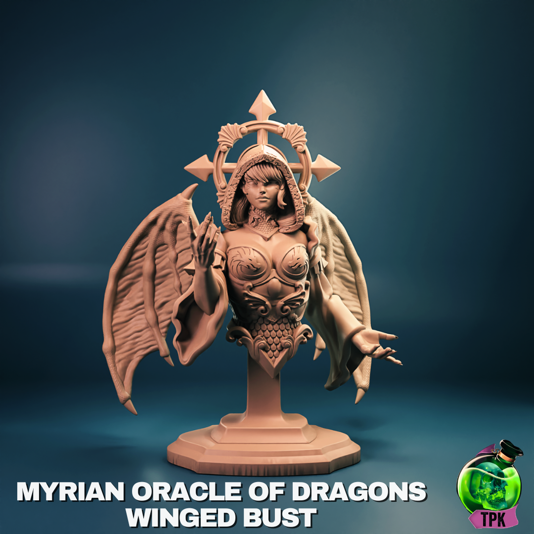 Myrian Oracle of Dragons - Bust by TPK Lab