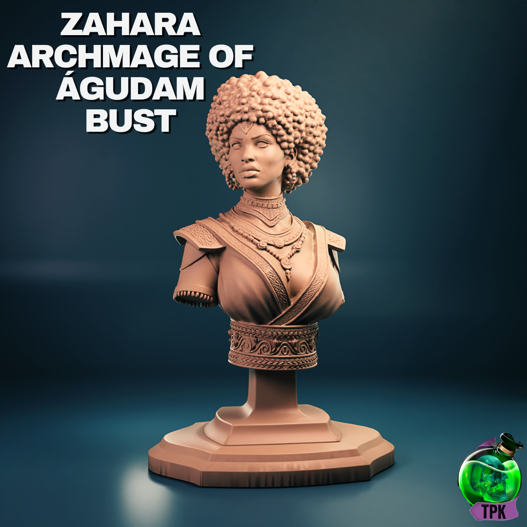 Zahara Archmage of Agudam - Bust by TPK Lab