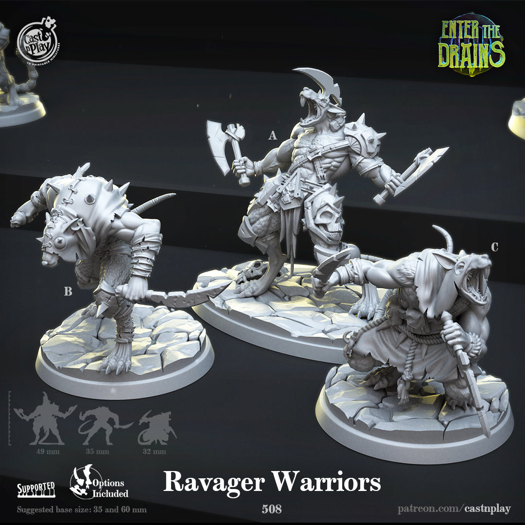 Ravager Warriors - aus der Reihe Enter the Drains von Cast n Play