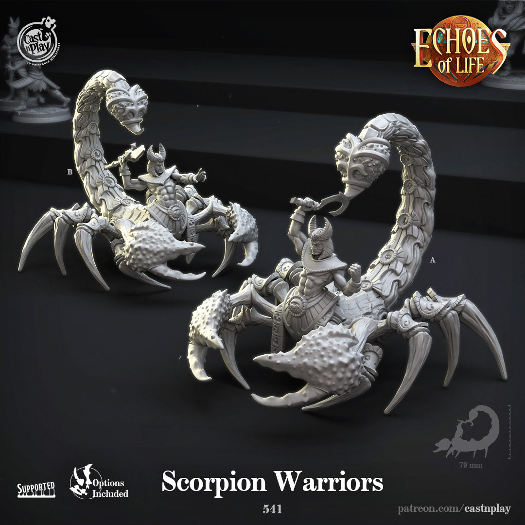 Scorpion Warriors - aus der Reihe Echoes of Life von Cast n Play