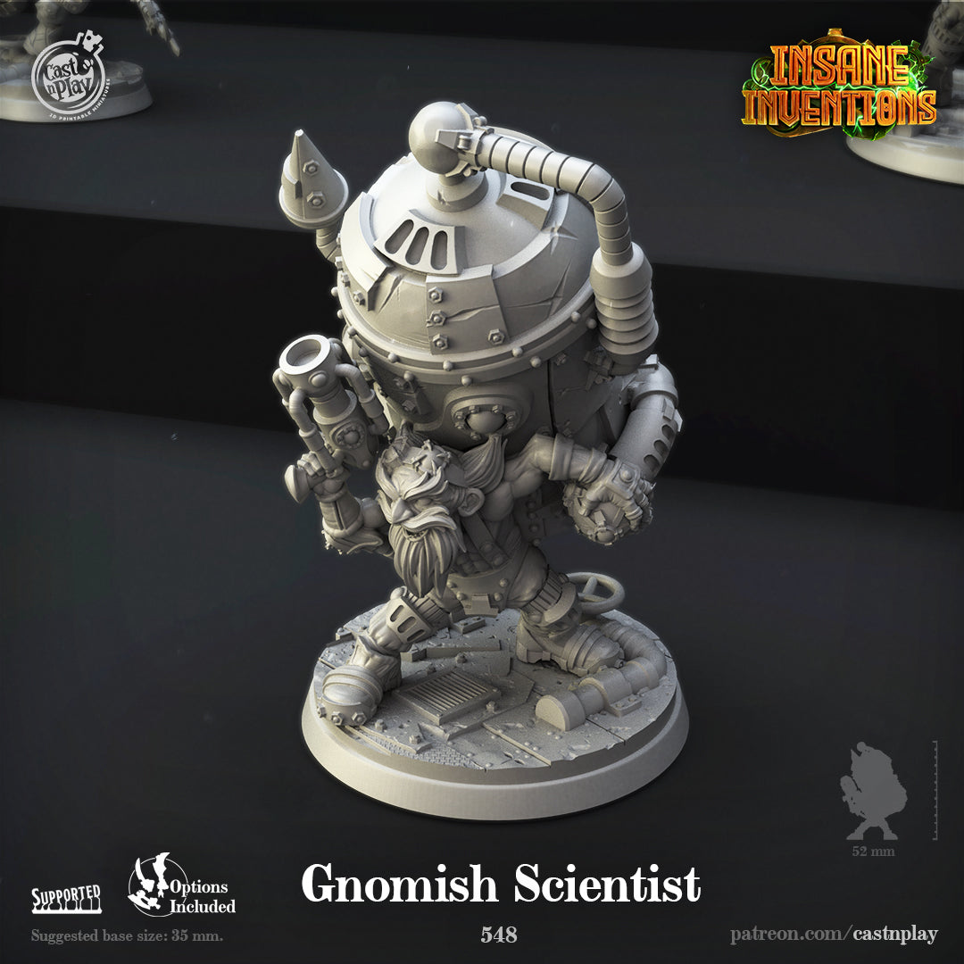 Gnomish Scientist - aus der Reihe Insane Inventions von Cast n Play