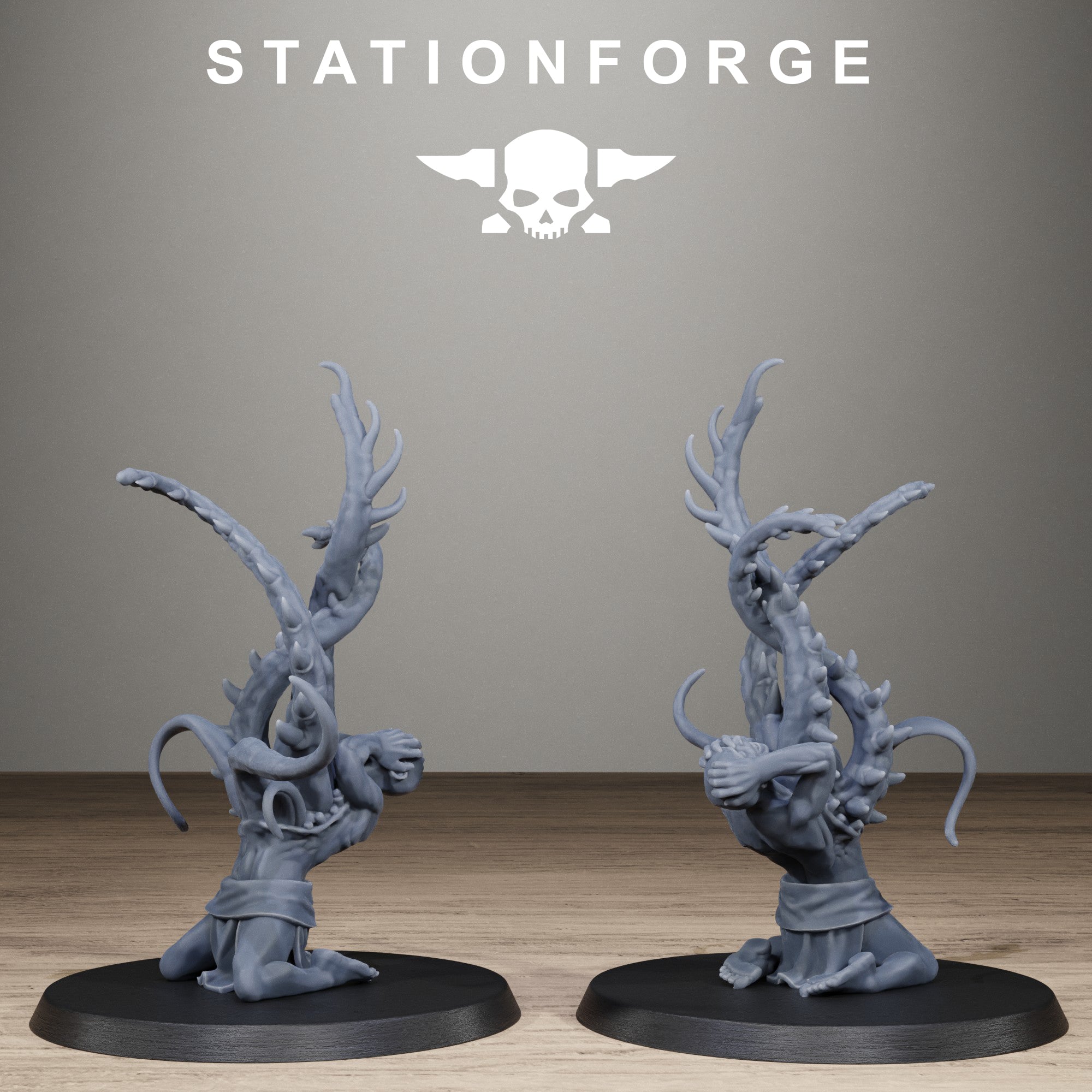Corrupted Guard Possessed Demons - Station Forge