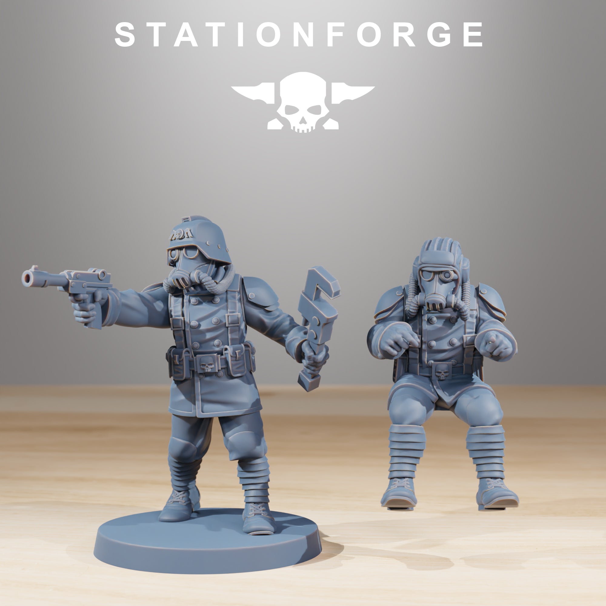 Grim Guard Walker Mk1 + Crew Set - Station Forge