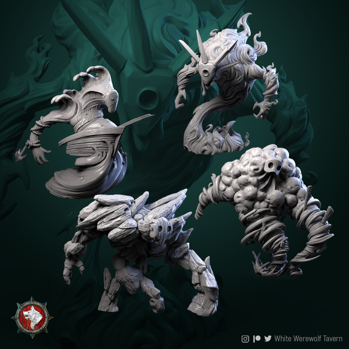Big Elementals - aus der Reihe 4 Elements von White Werewolf Tavern