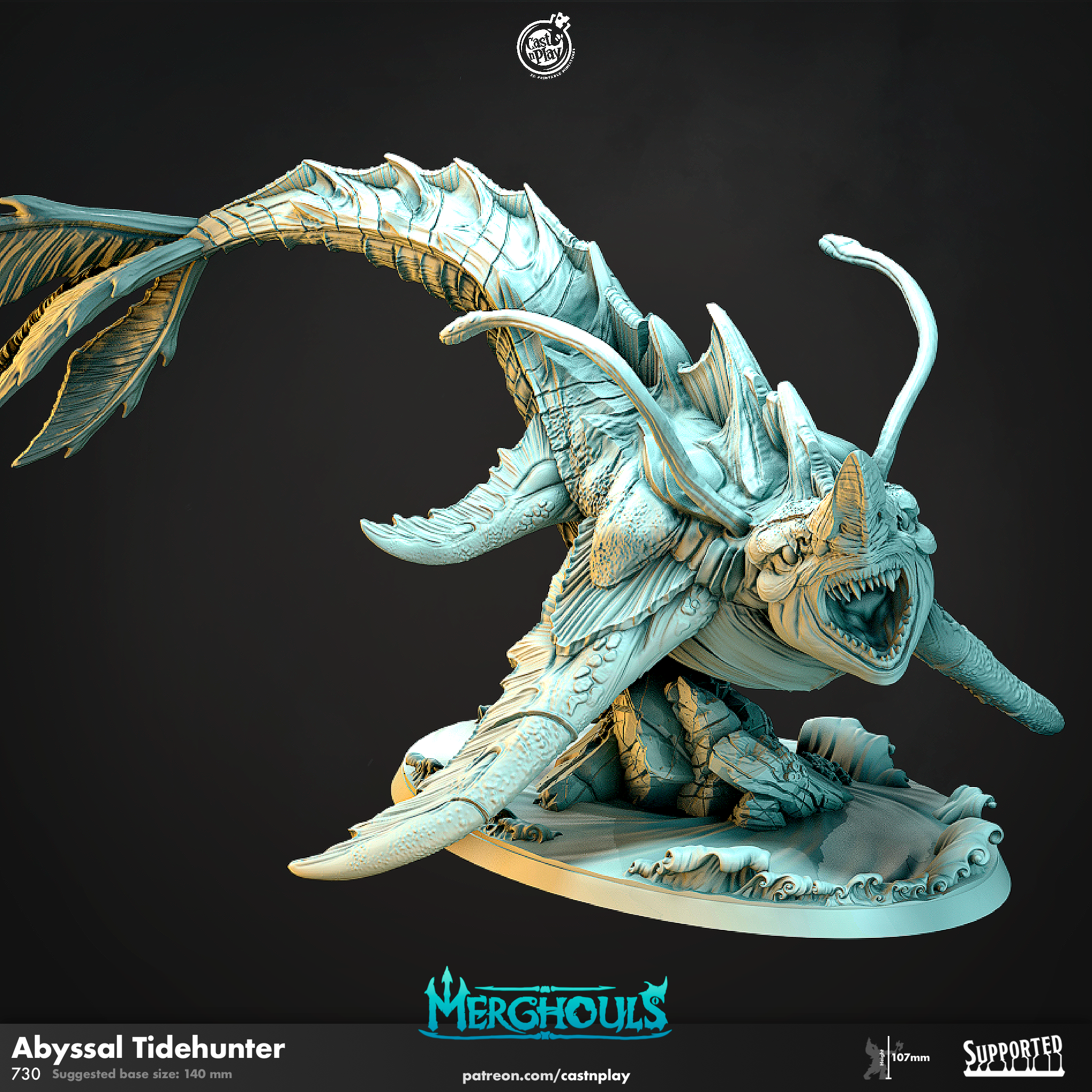 Abyssal Tidehunter - Merghouls - Cast n Play