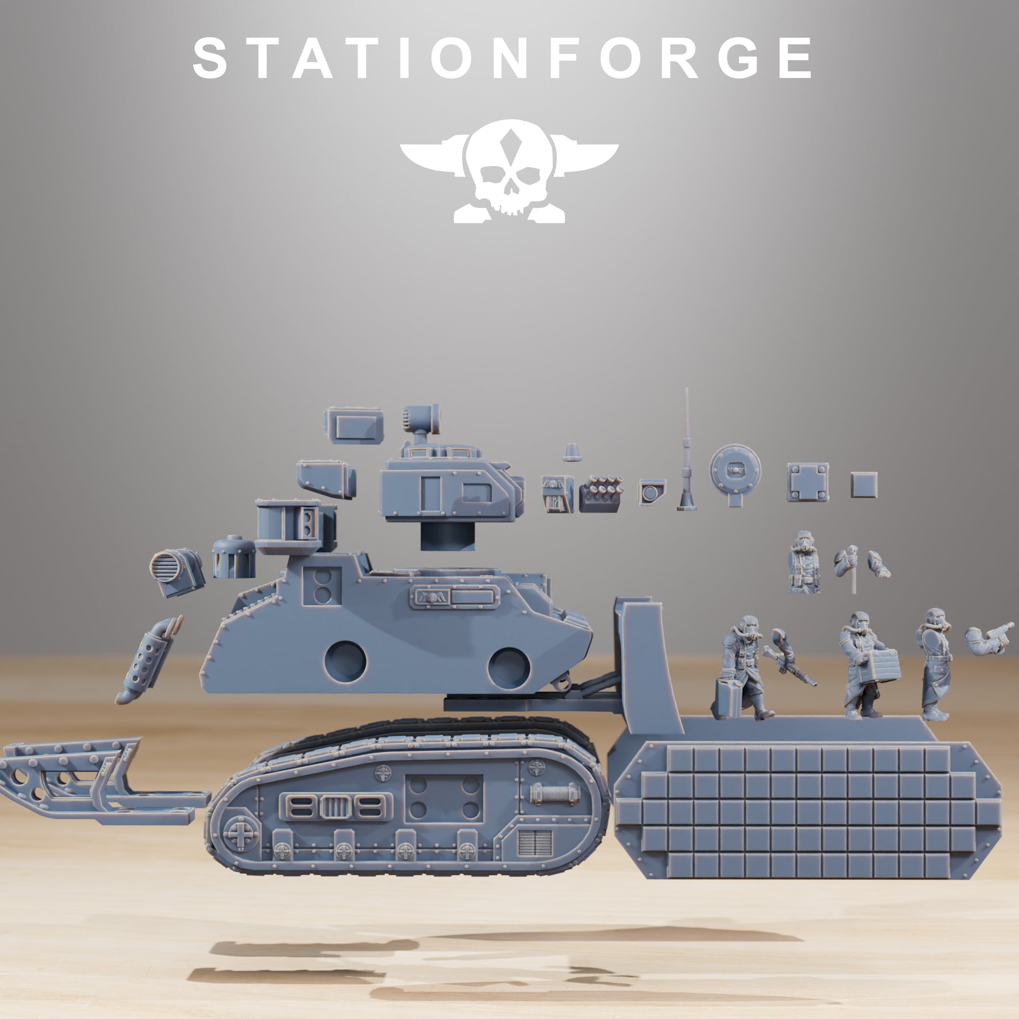 Grim Guard Light Tank Set - Station Forge