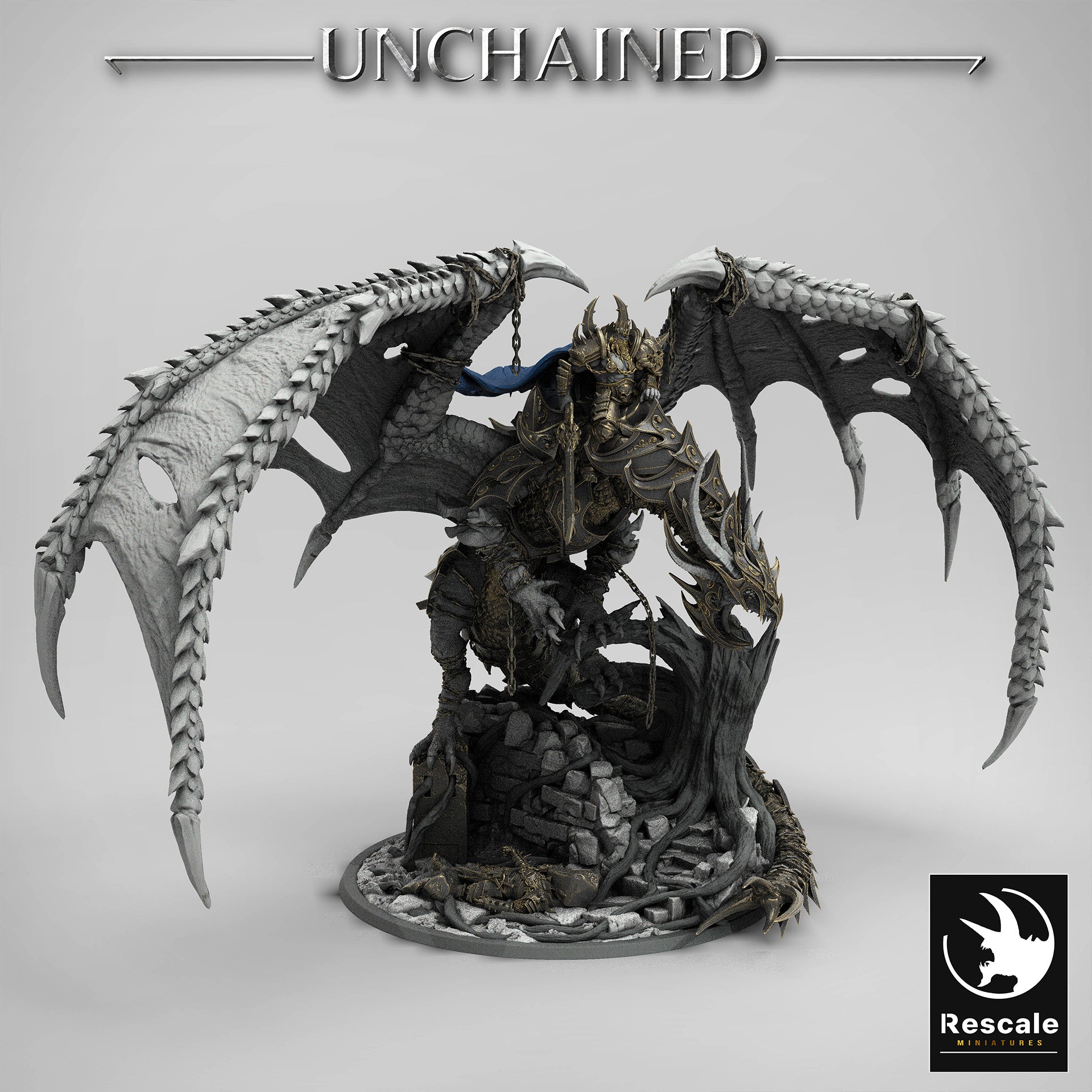 Dragon from the Unchained I series by Rescale Miniatures