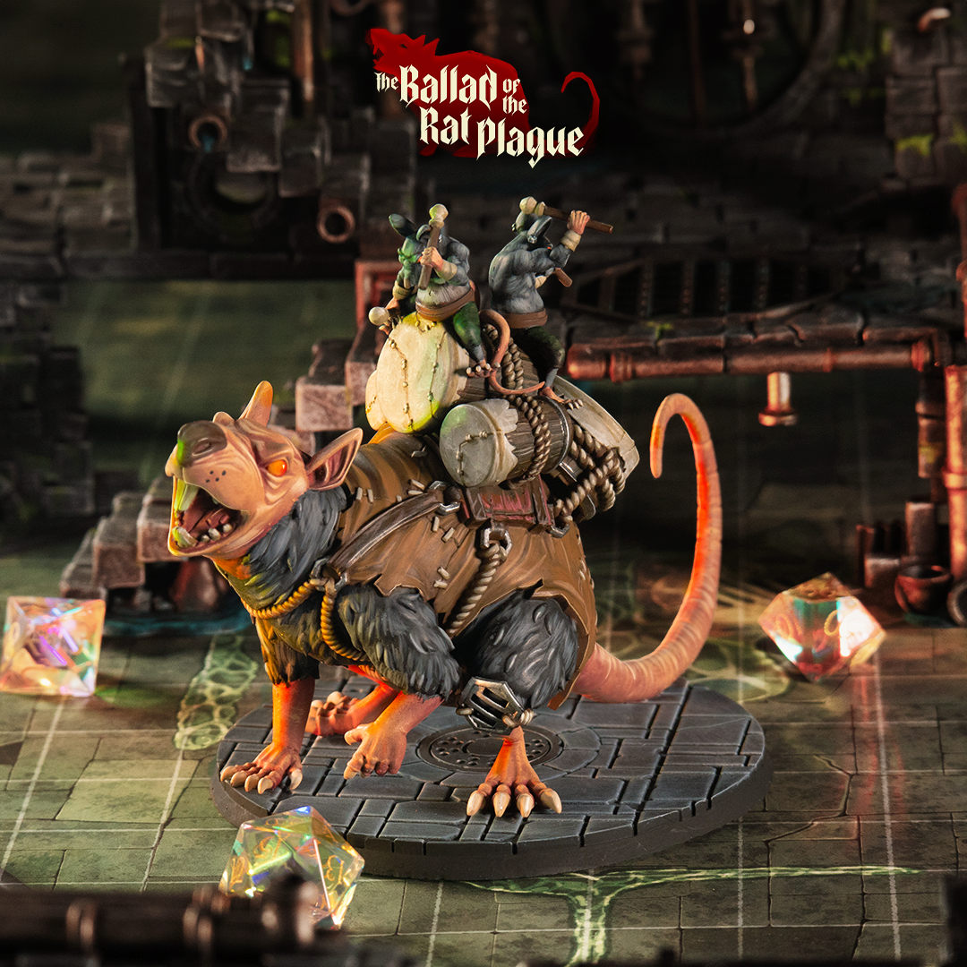 War Drum Rat - de la série The Ballad of the Rat Plague de Cast n Play
