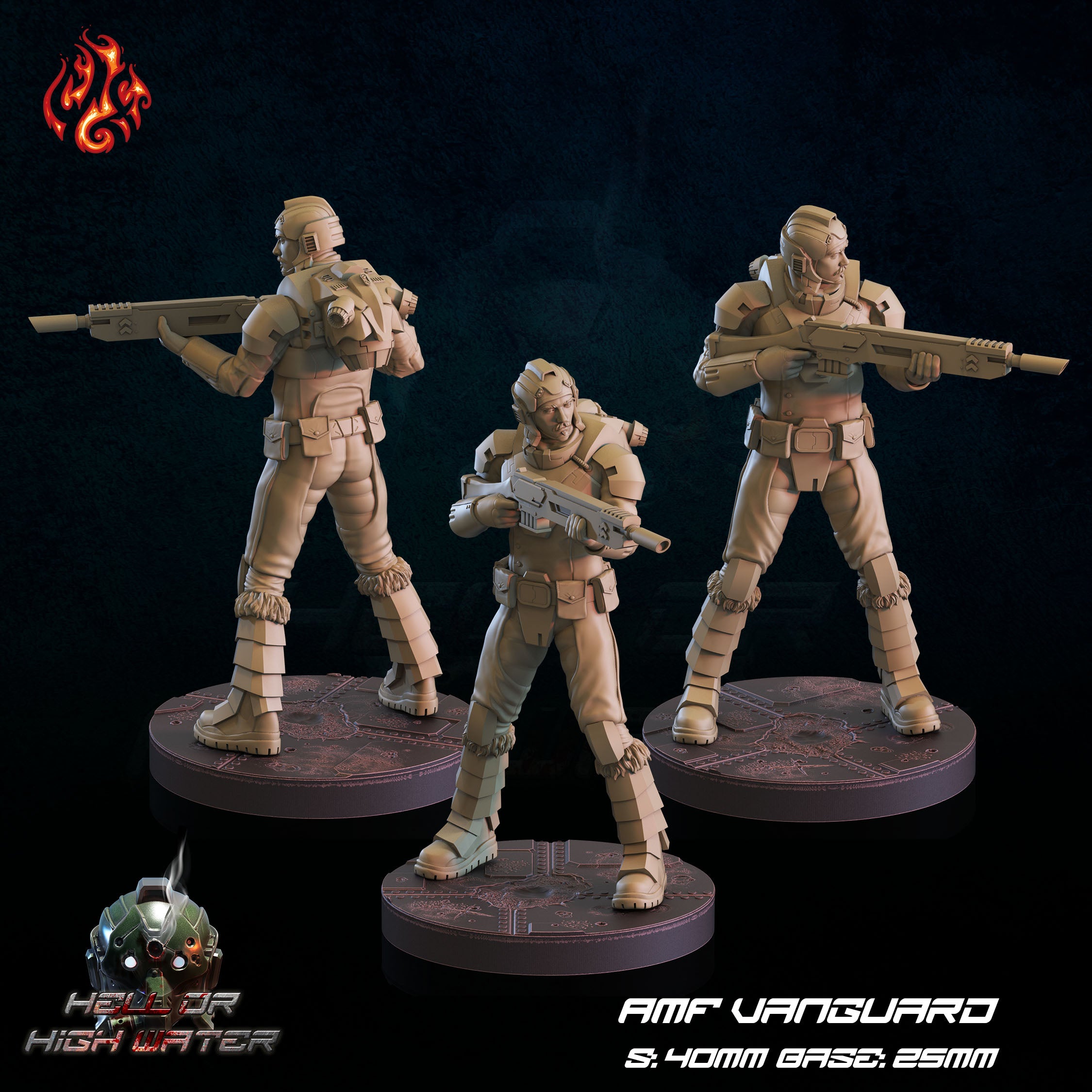 Vanguard - aus der Reihe Hell or High Water von Crippled God Foundry