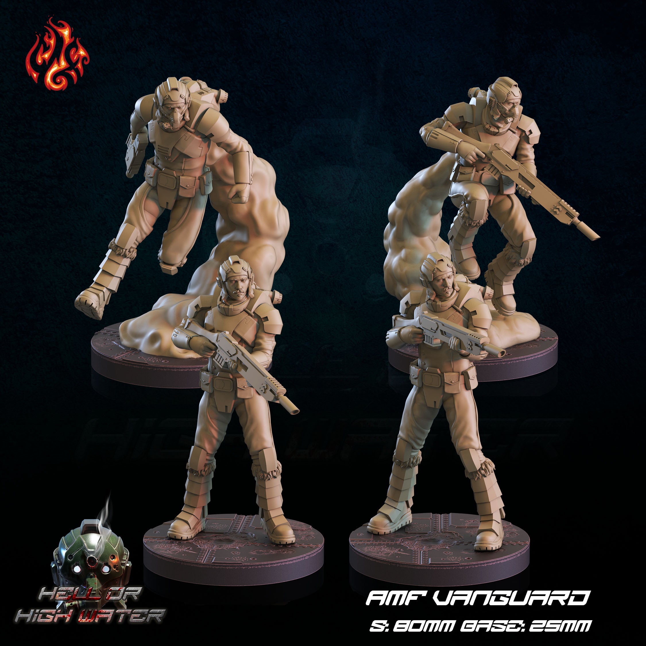 Vanguard - aus der Reihe Hell or High Water von Crippled God Foundry