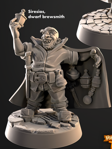 Villagers from Mennesker City - Townsfolk 2 - Cast n Play