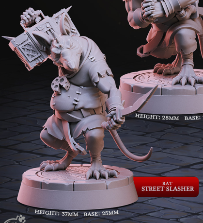 Rat Brawlers - The Ballad of the Rat Plague - Cast n Play