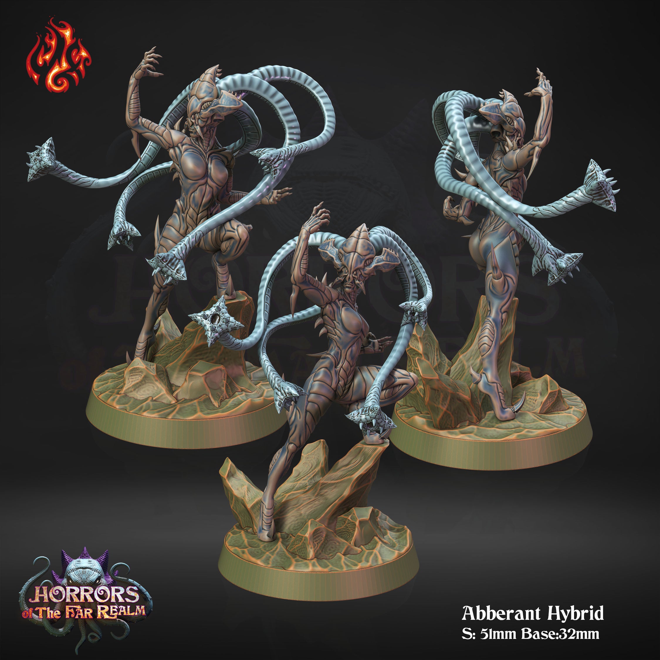 Abberant Hybrid - aus der Reihe Horrors of the Far Realm von Crippled God Foundry