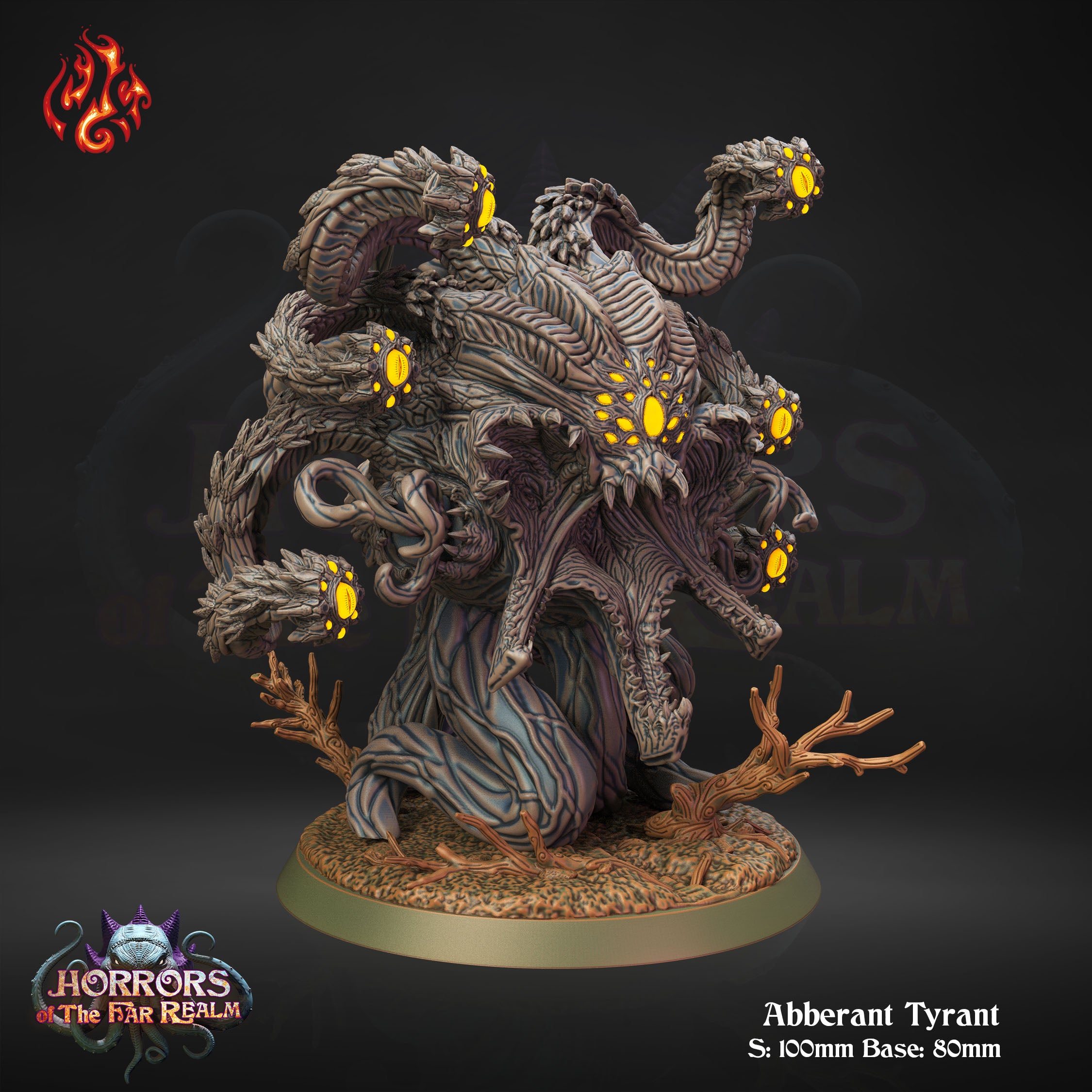 Abberant Tyrant Beholder - aus der Reihe Horrors of the Far Realm von Crippled God Foundry