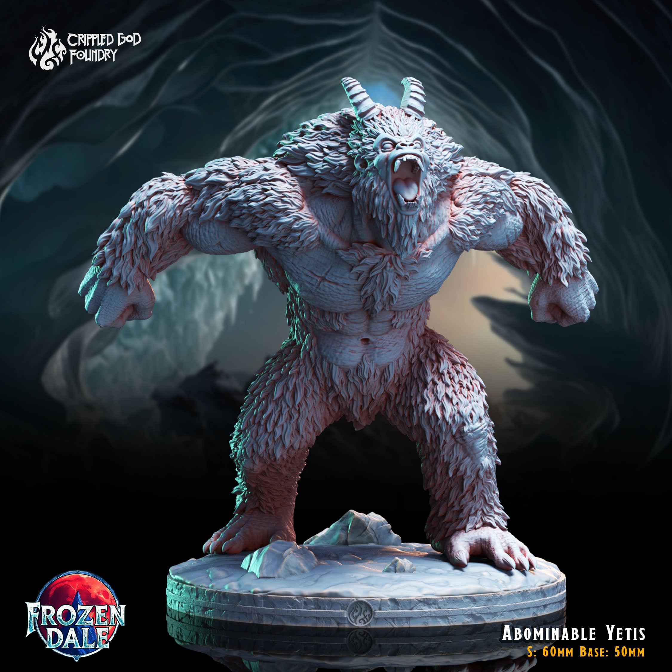 Abominable Yetis - aus der Reihe Frozen Dale von Crippled God Foundry