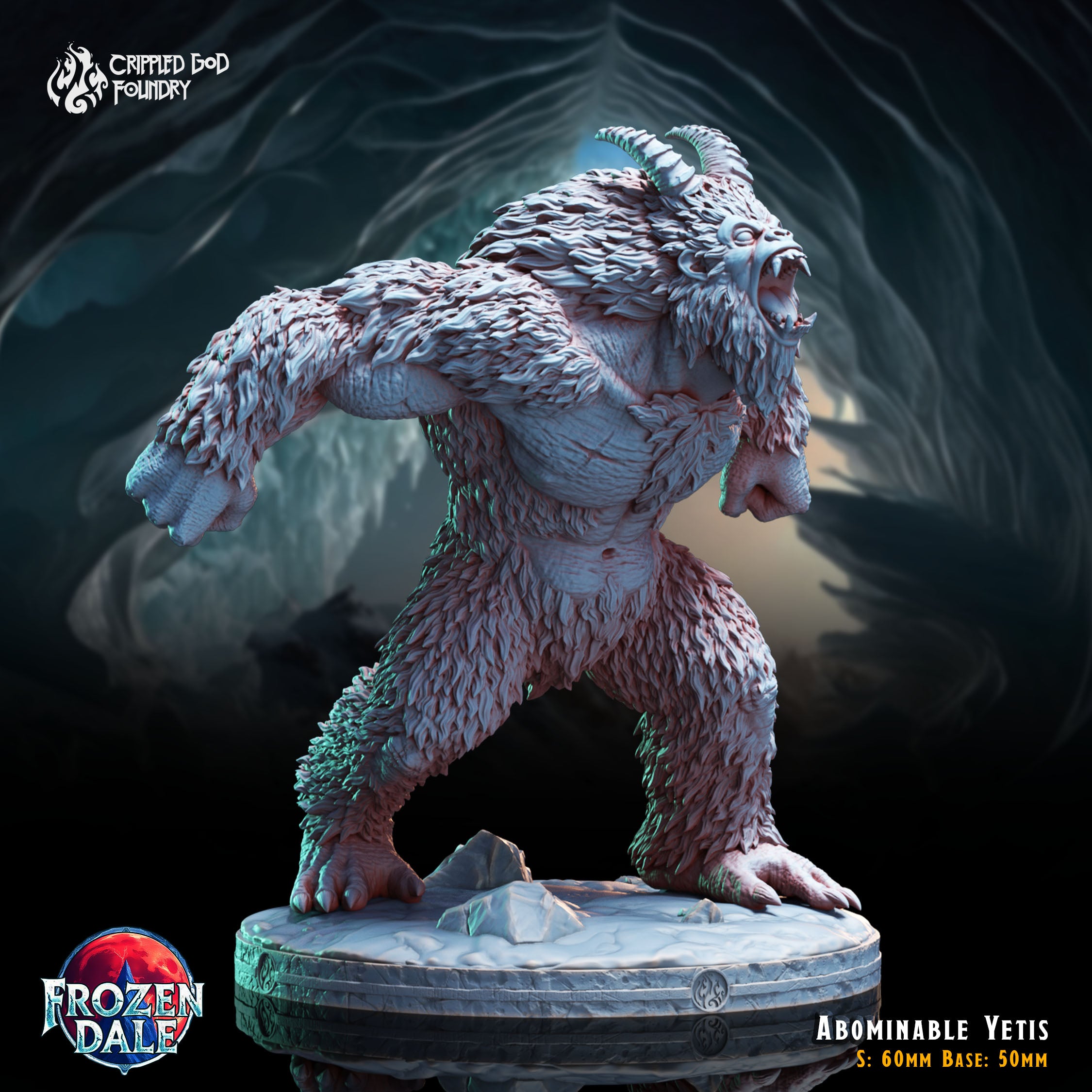 Abominable Yetis - aus der Reihe Frozen Dale von Crippled God Foundry