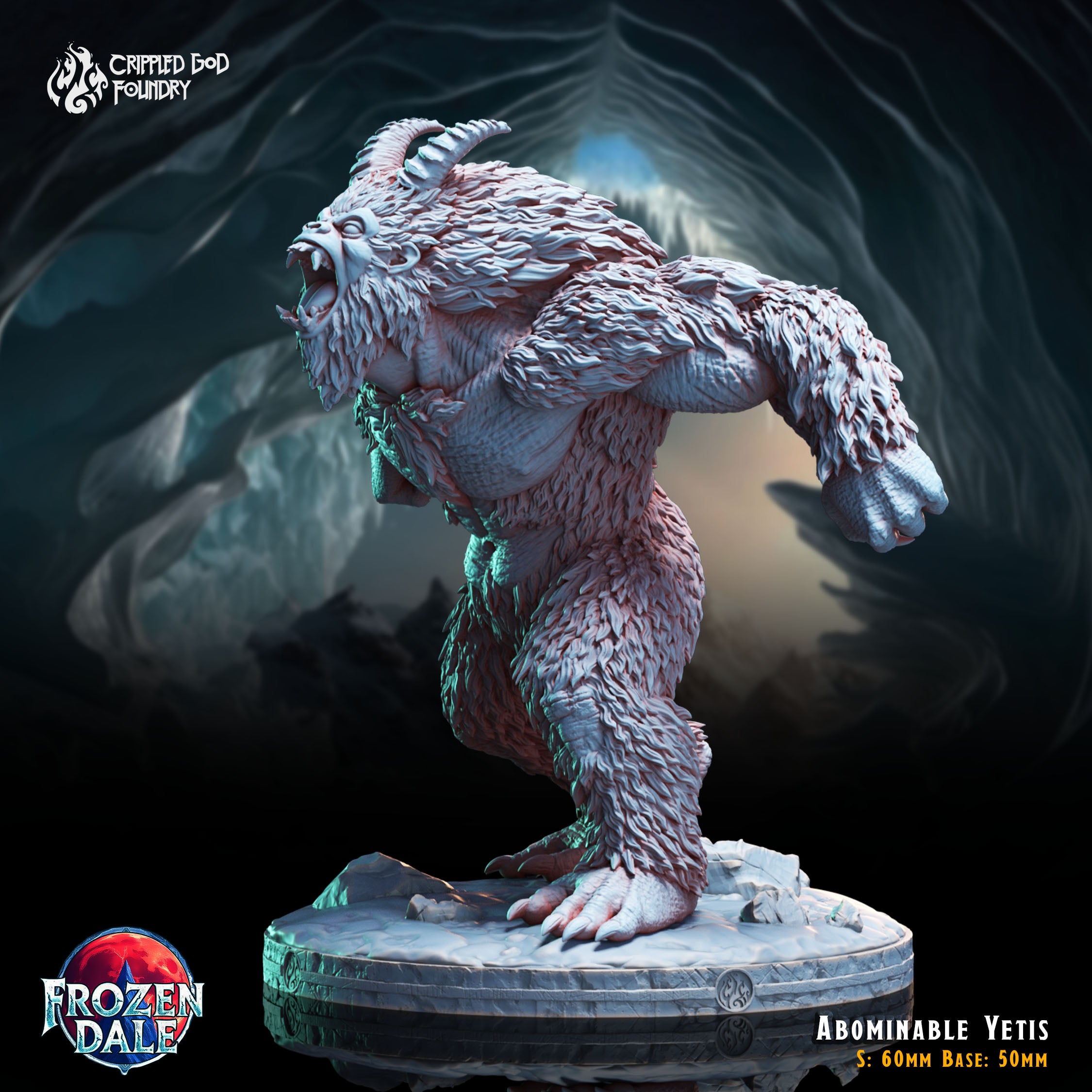 Abominable Yetis - aus der Reihe Frozen Dale von Crippled God Foundry
