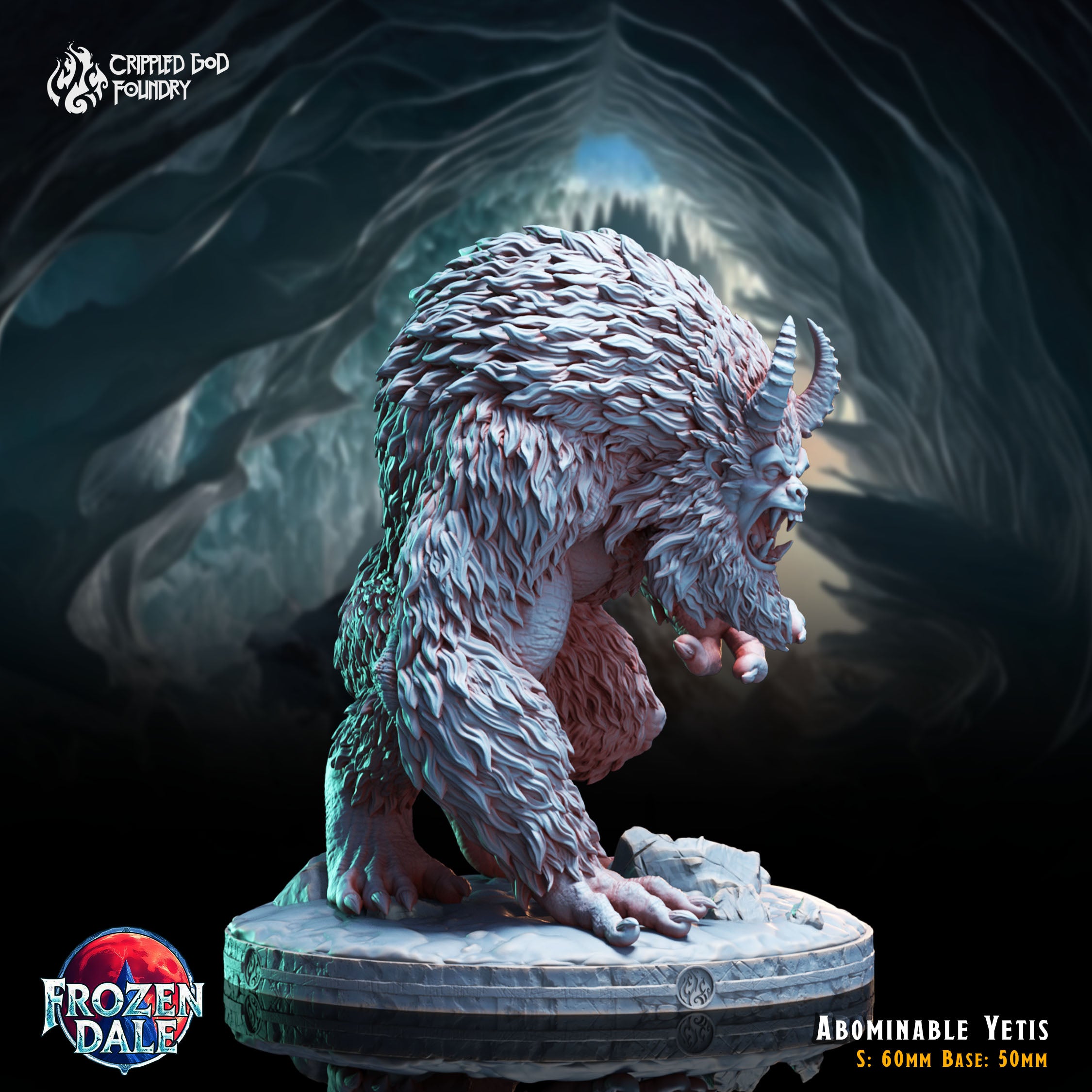 Abominable Yetis - aus der Reihe Frozen Dale von Crippled God Foundry