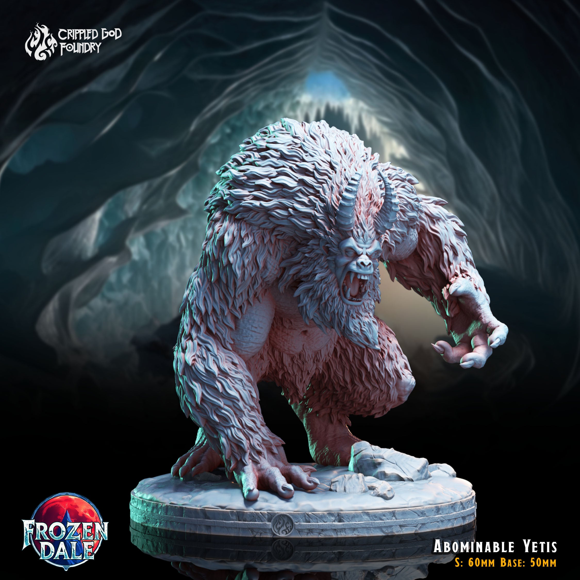 Abominable Yetis - aus der Reihe Frozen Dale von Crippled God Foundry
