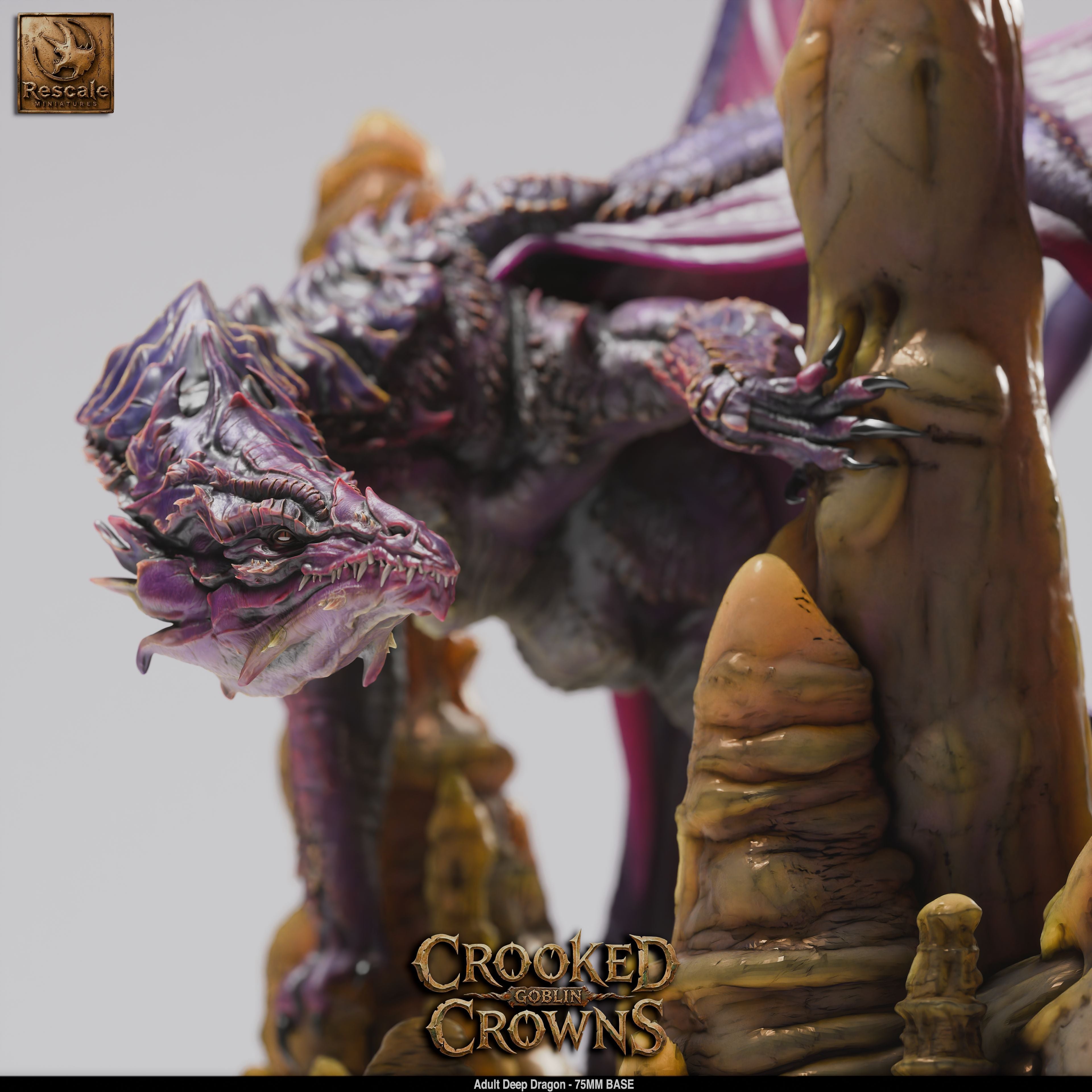 Deep Dragon - Crooked Crowns - Rescale Miniatures