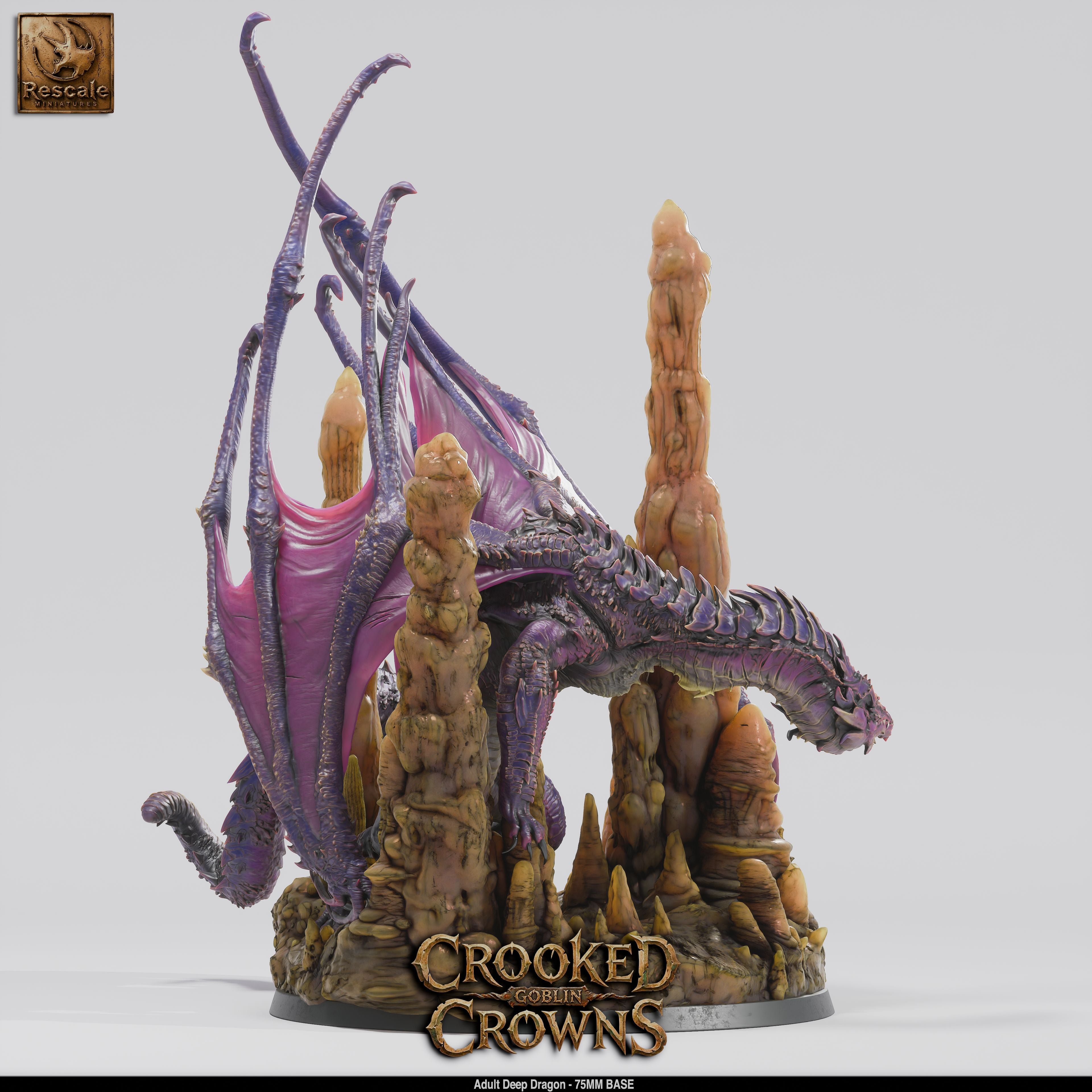 Deep Dragon - Crooked Crowns - Rescale Miniatures