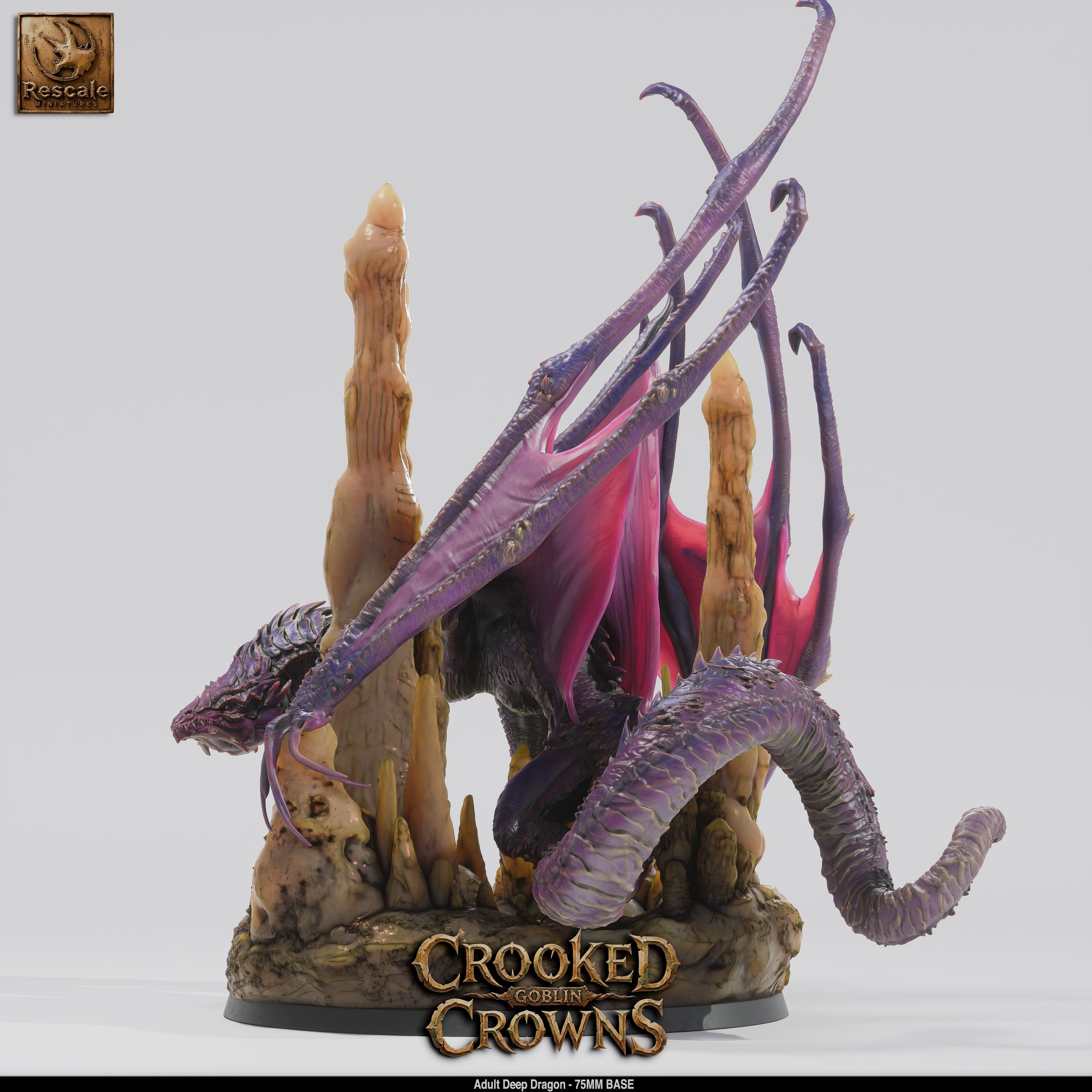 Deep Dragon - Crooked Crowns - Rescale Miniatures