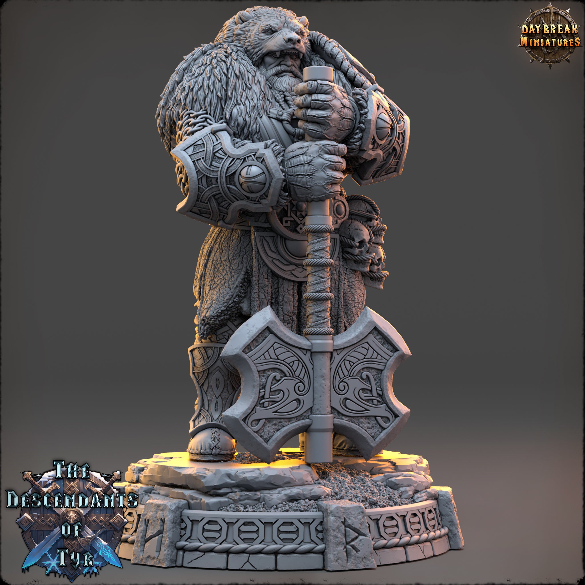 Kämpfer - aus der Reihe The Descendants of Tyr von Daybreak Miniatures