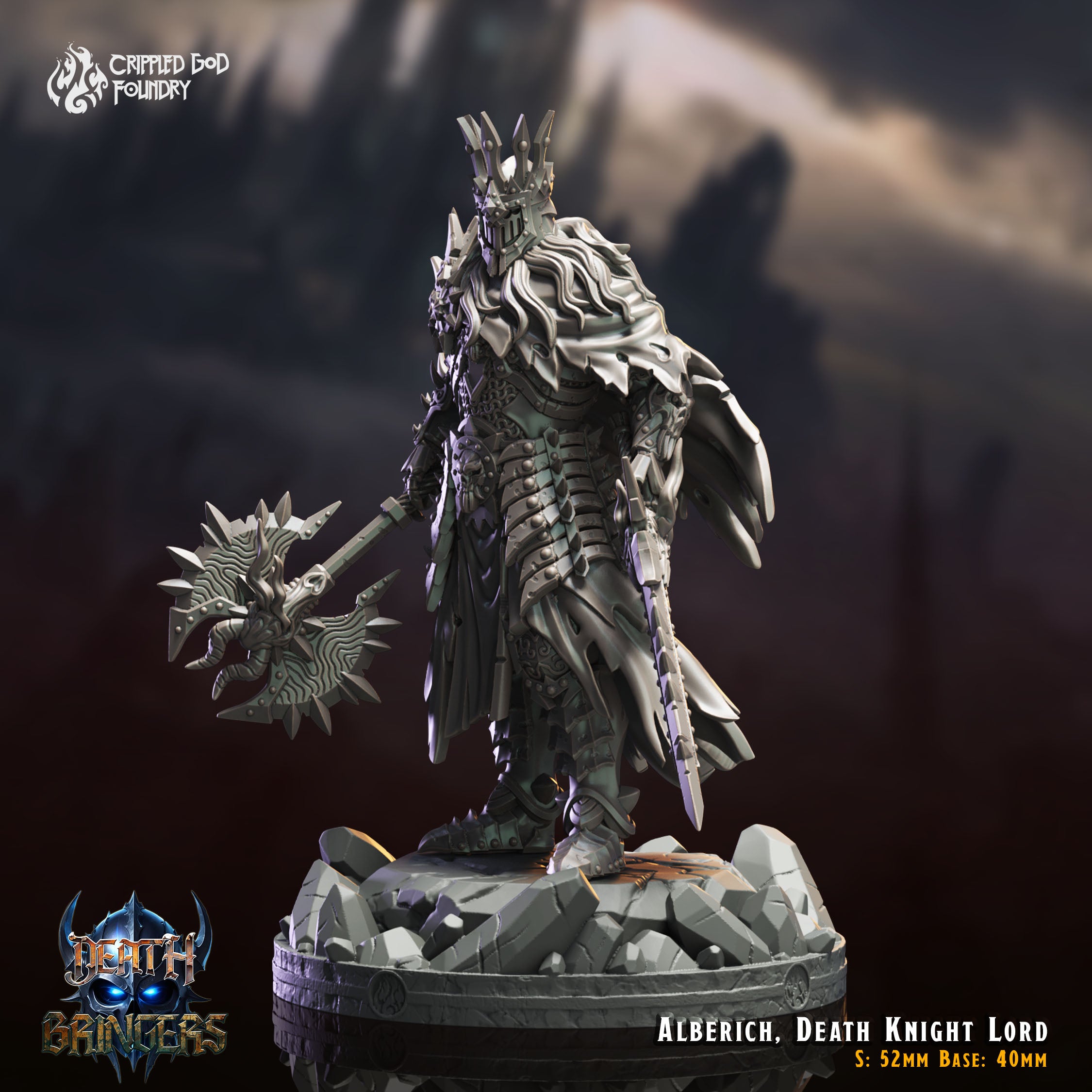 Alberich Death Knight Lord - aus der Reihe Death Bringers von Crippled God Foundry