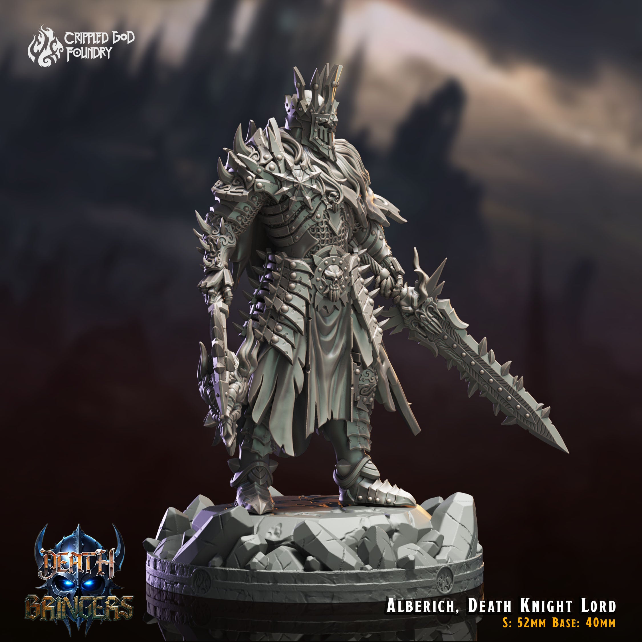 Alberich Death Knight Lord - aus der Reihe Death Bringers von Crippled God Foundry