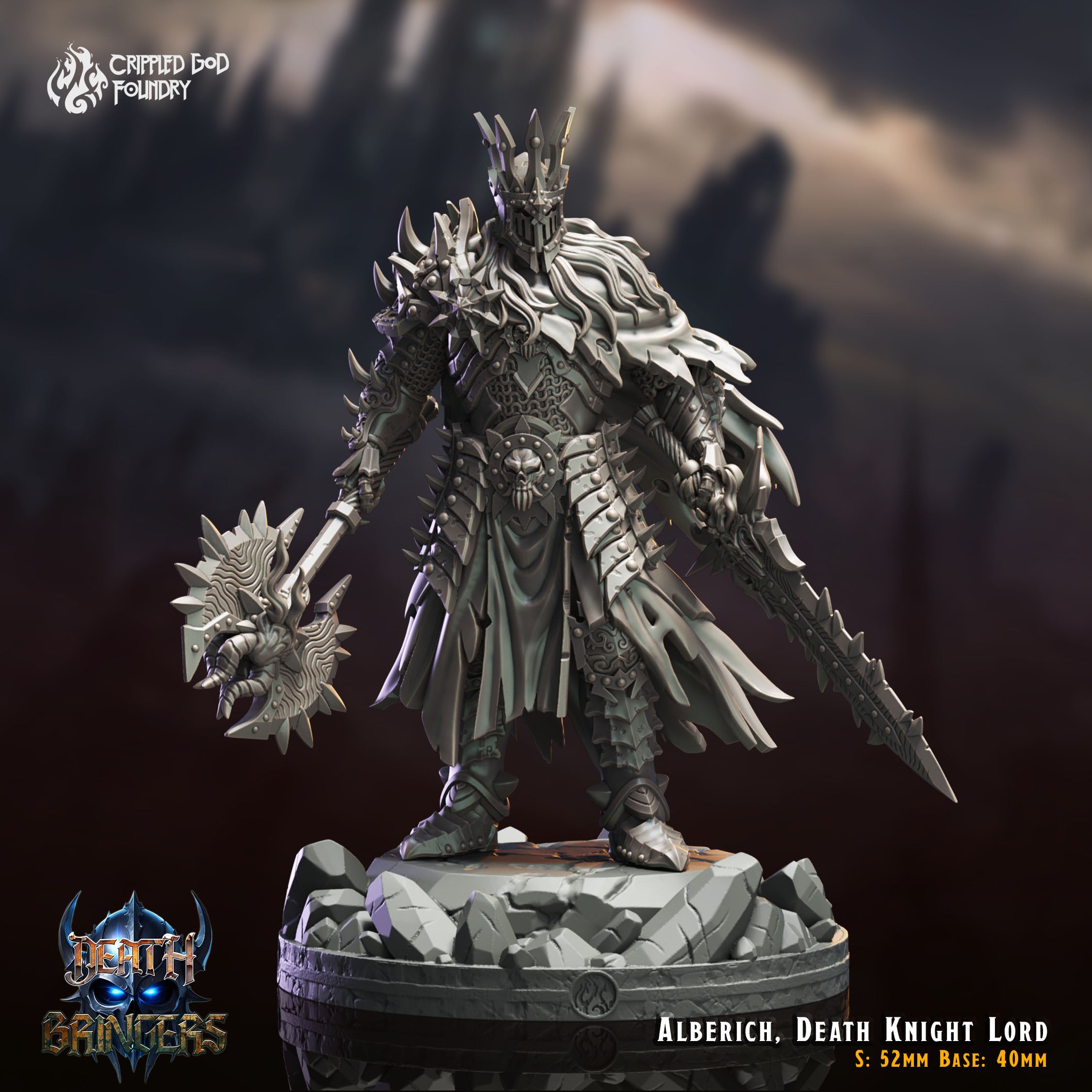Alberich Death Knight Lord - aus der Reihe Death Bringers von Crippled God Foundry