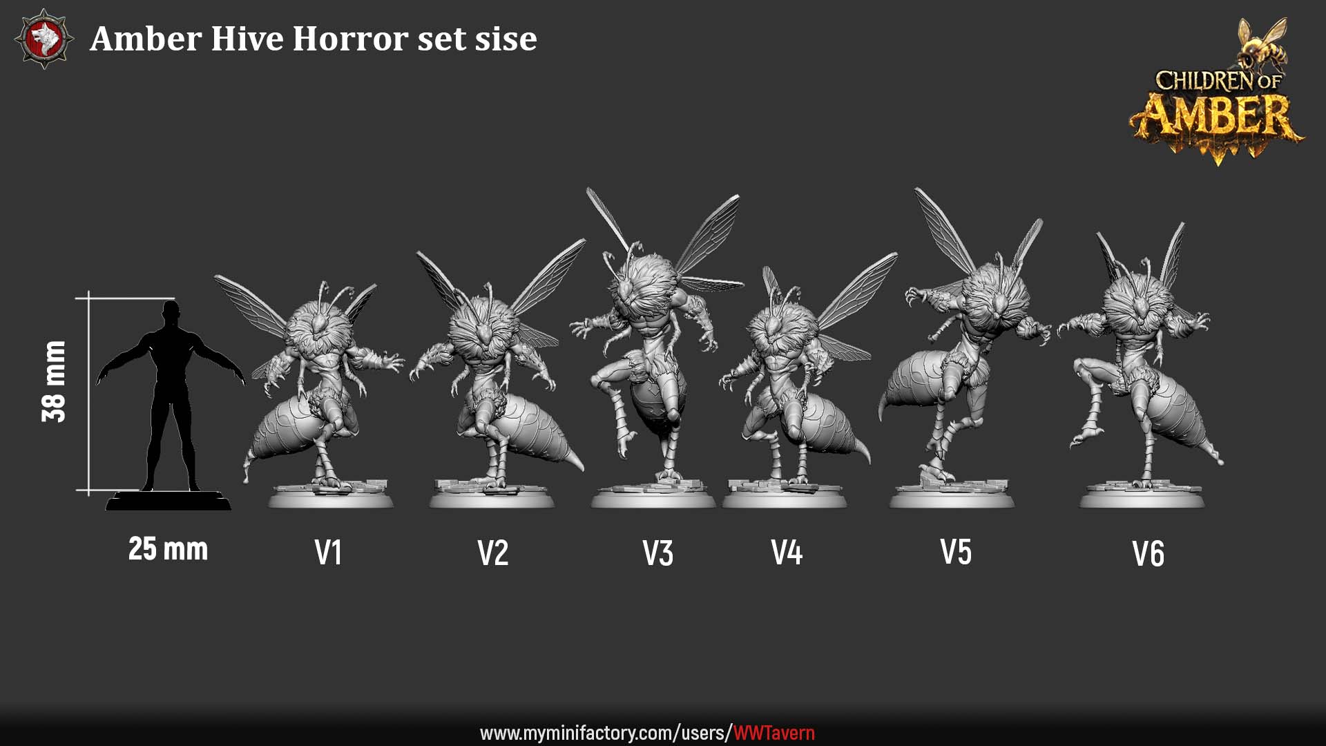 Amber Hive Horror - Children of Amber - White Werewolf Tavern