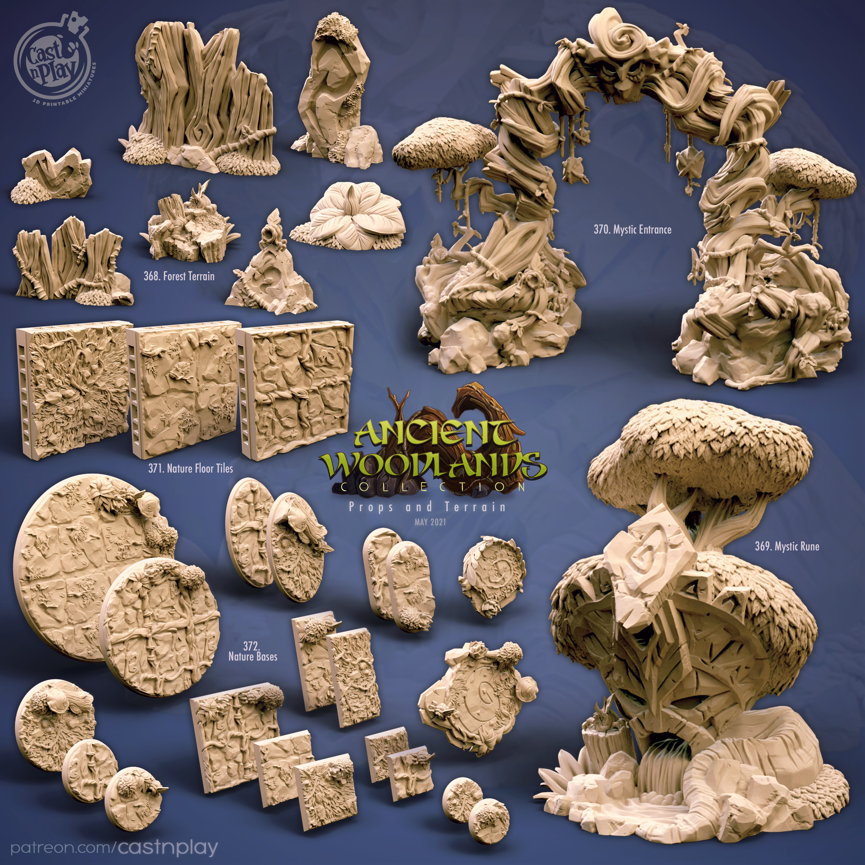 Oakeod Protector - aus der Reihe Ancient Woodplands von Cast n Play