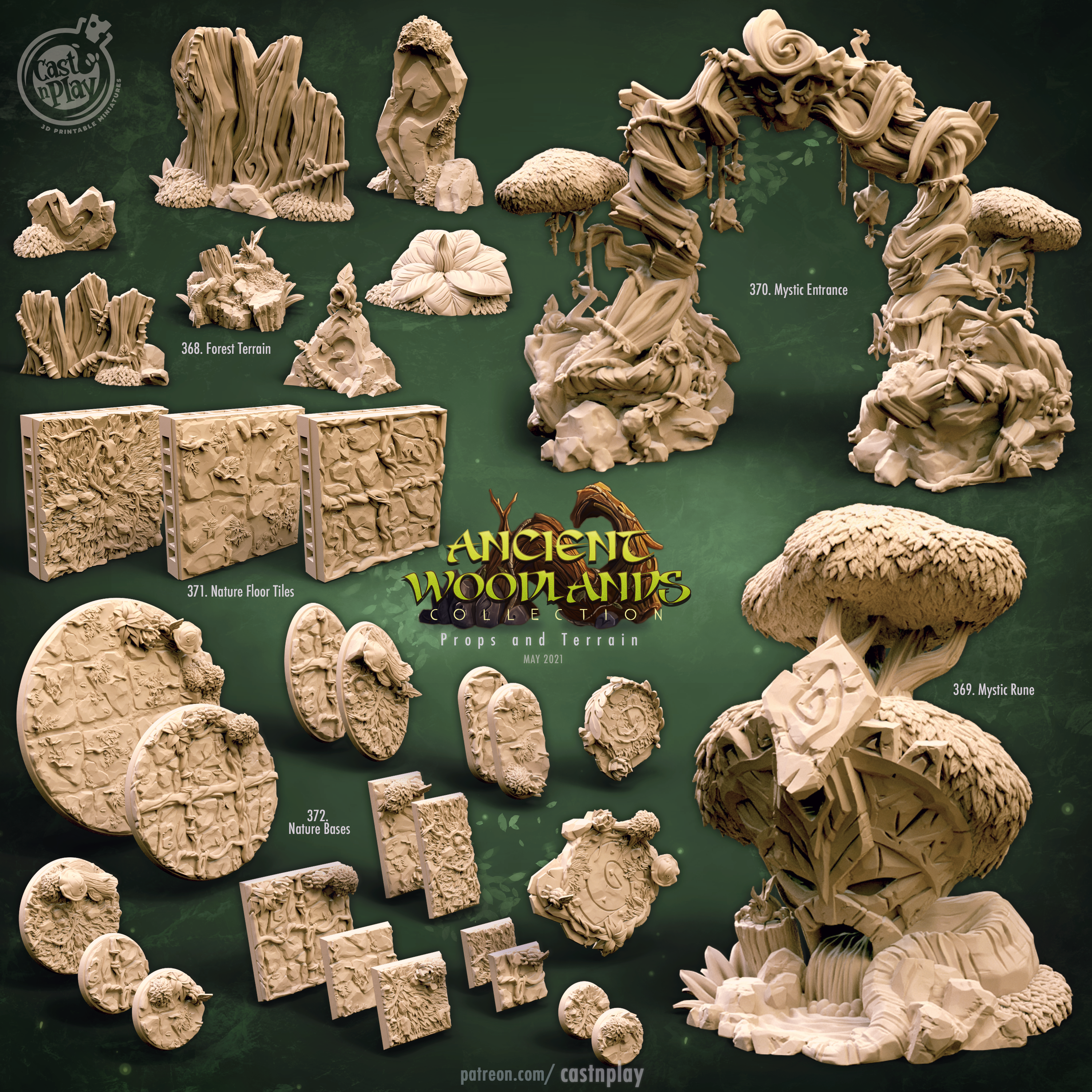 Valk Oakenroamer - aus der Reihe Ancient Woodplands von Cast n Play