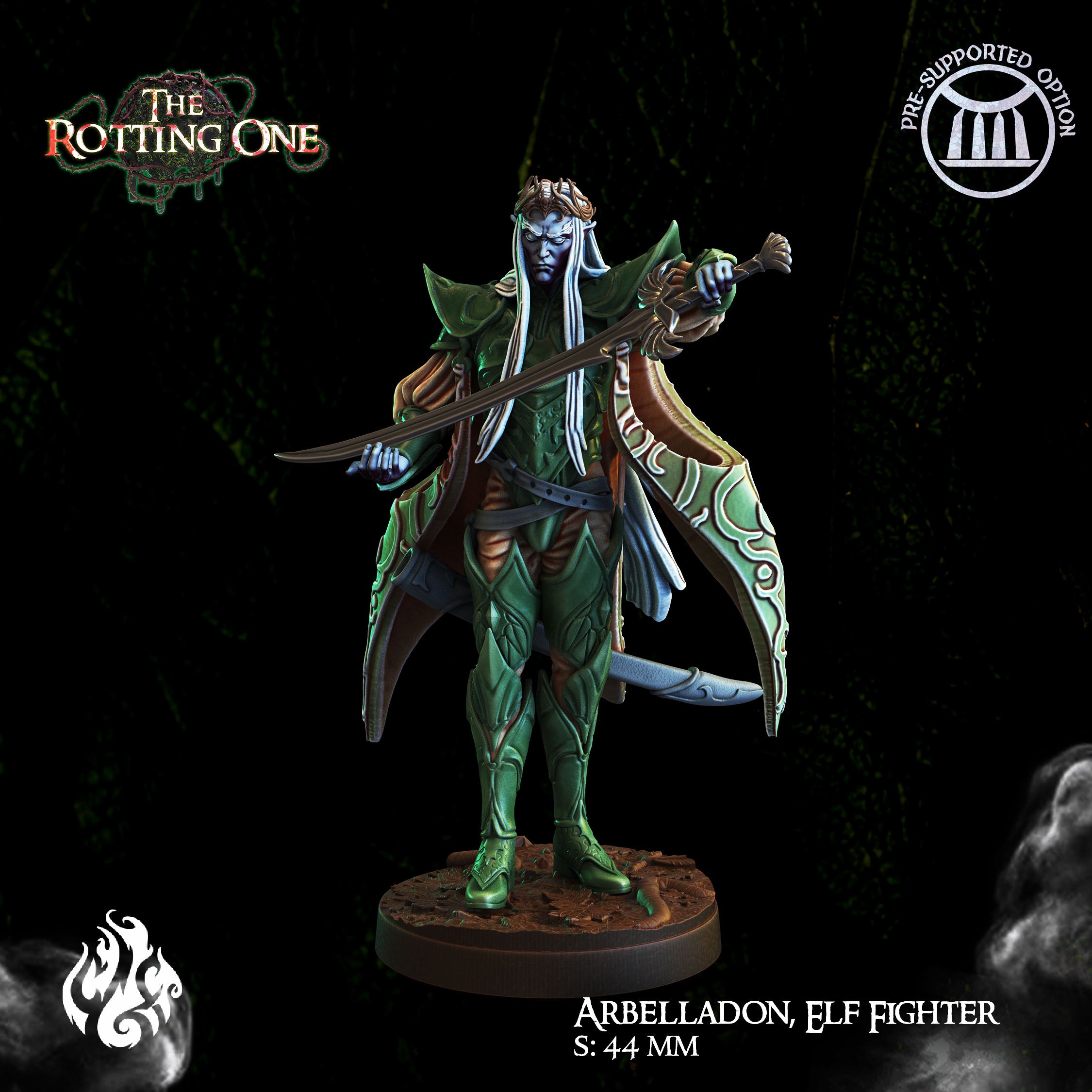 Arbelladon Elf Fighter - aus der Reihe The Rotting One von Crippled God Foundry