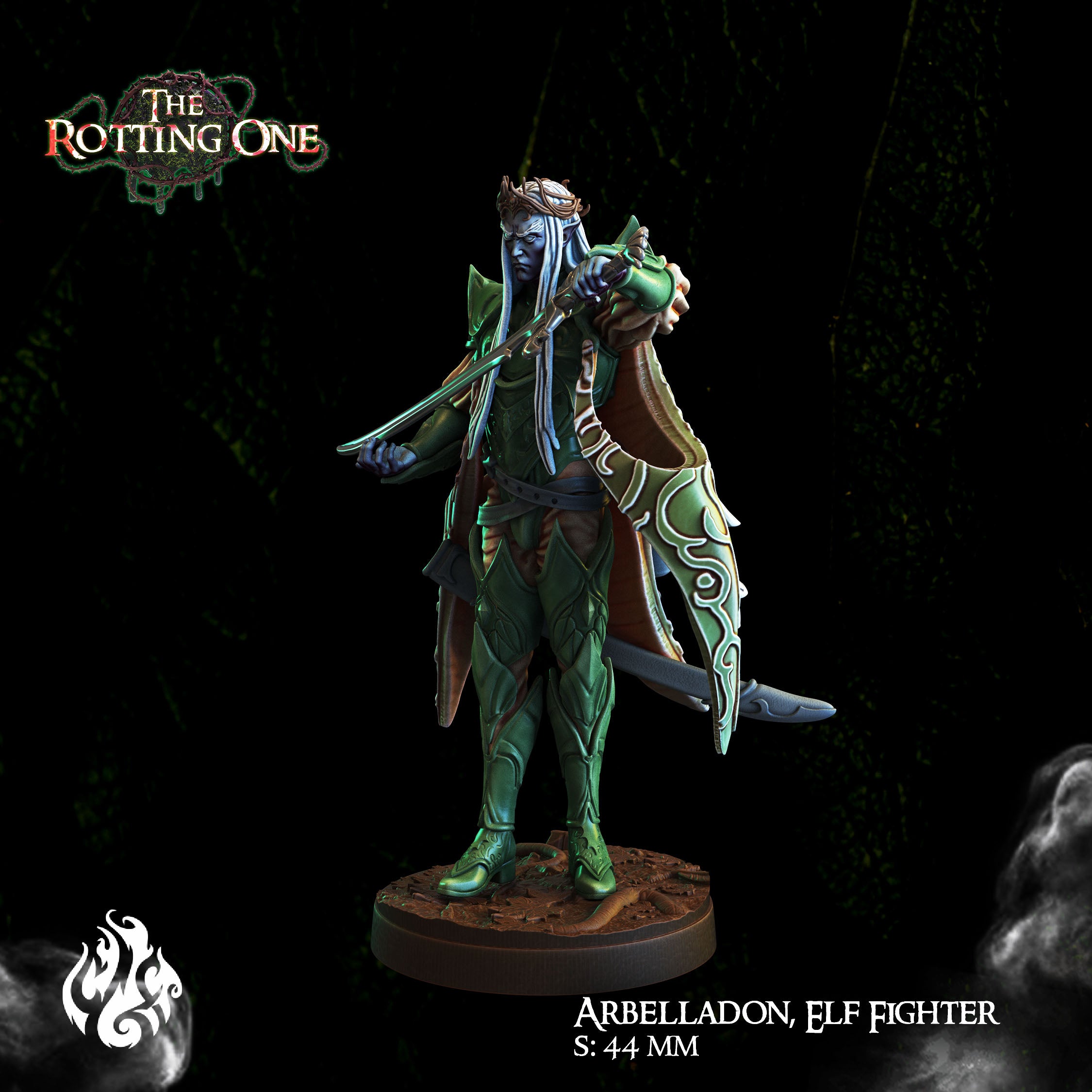 Arbelladon Elf Fighter - aus der Reihe The Rotting One von Crippled God Foundry