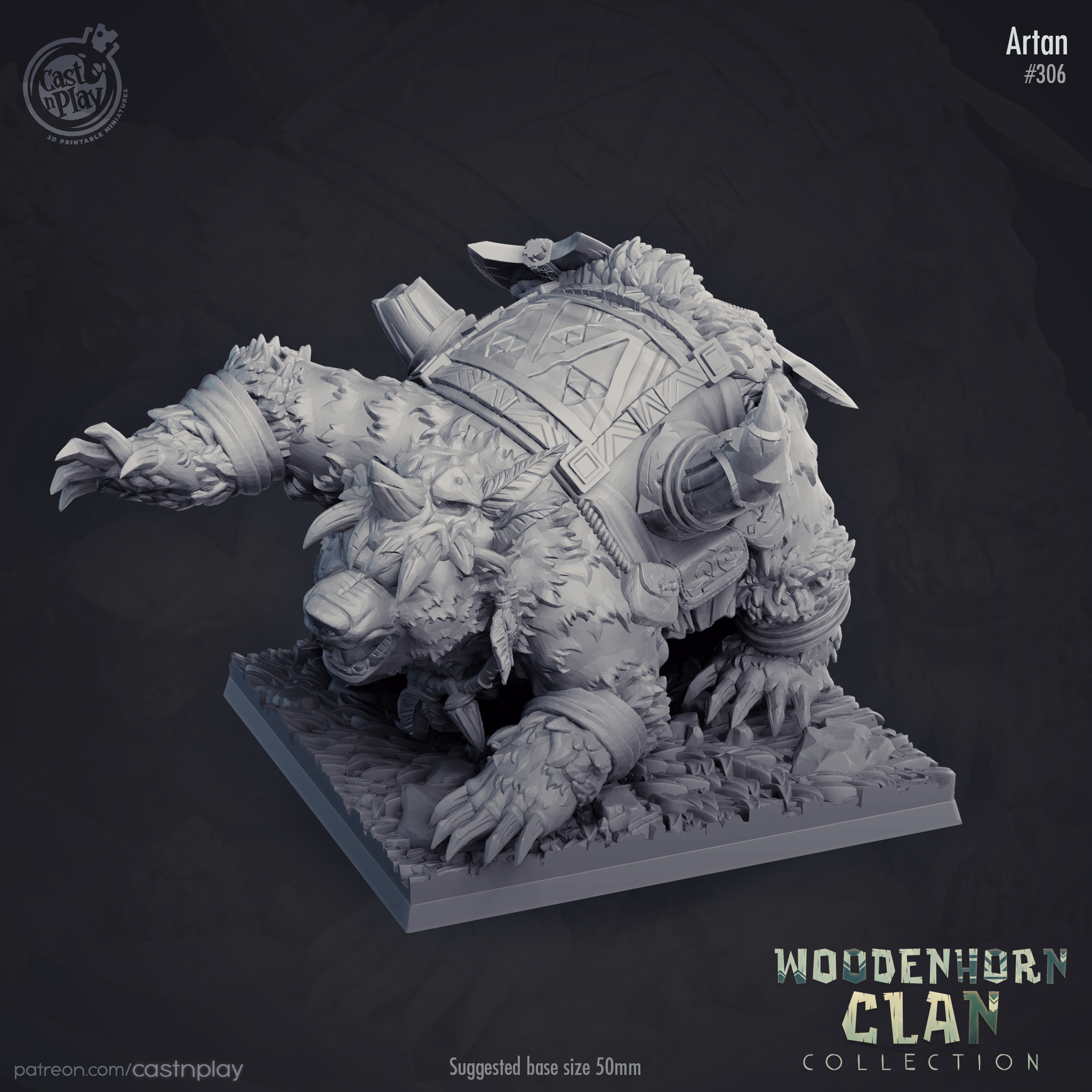 Artan - de la série Woodenhorn Clan de Cast n Play