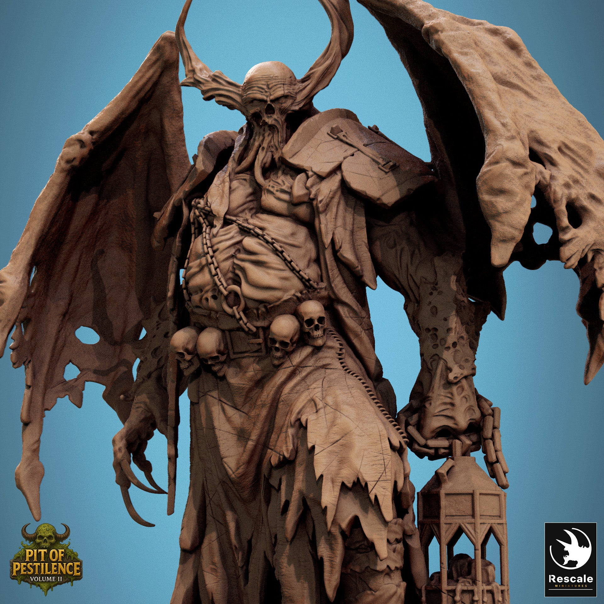 Ashkar The Night Watcher - aus der Reihe Pit Of Pestilence II von Rescale Miniatures