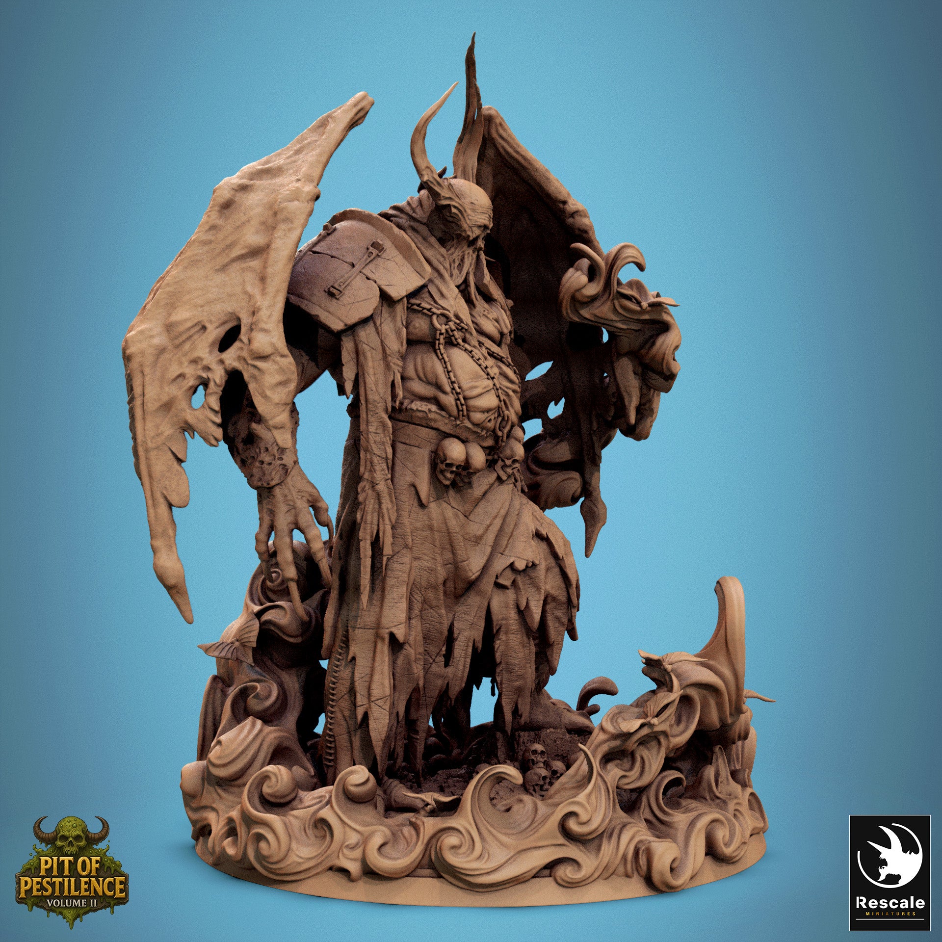 Ashkar The Night Watcher - aus der Reihe Pit Of Pestilence II von Rescale Miniatures