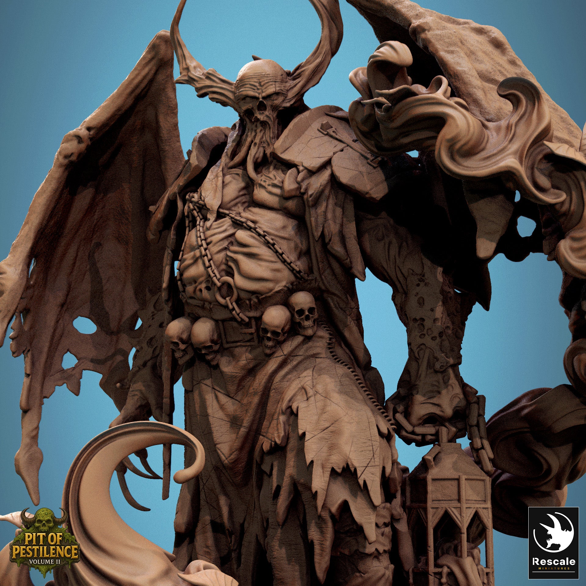 Ashkar The Night Watcher - aus der Reihe Pit Of Pestilence II von Rescale Miniatures