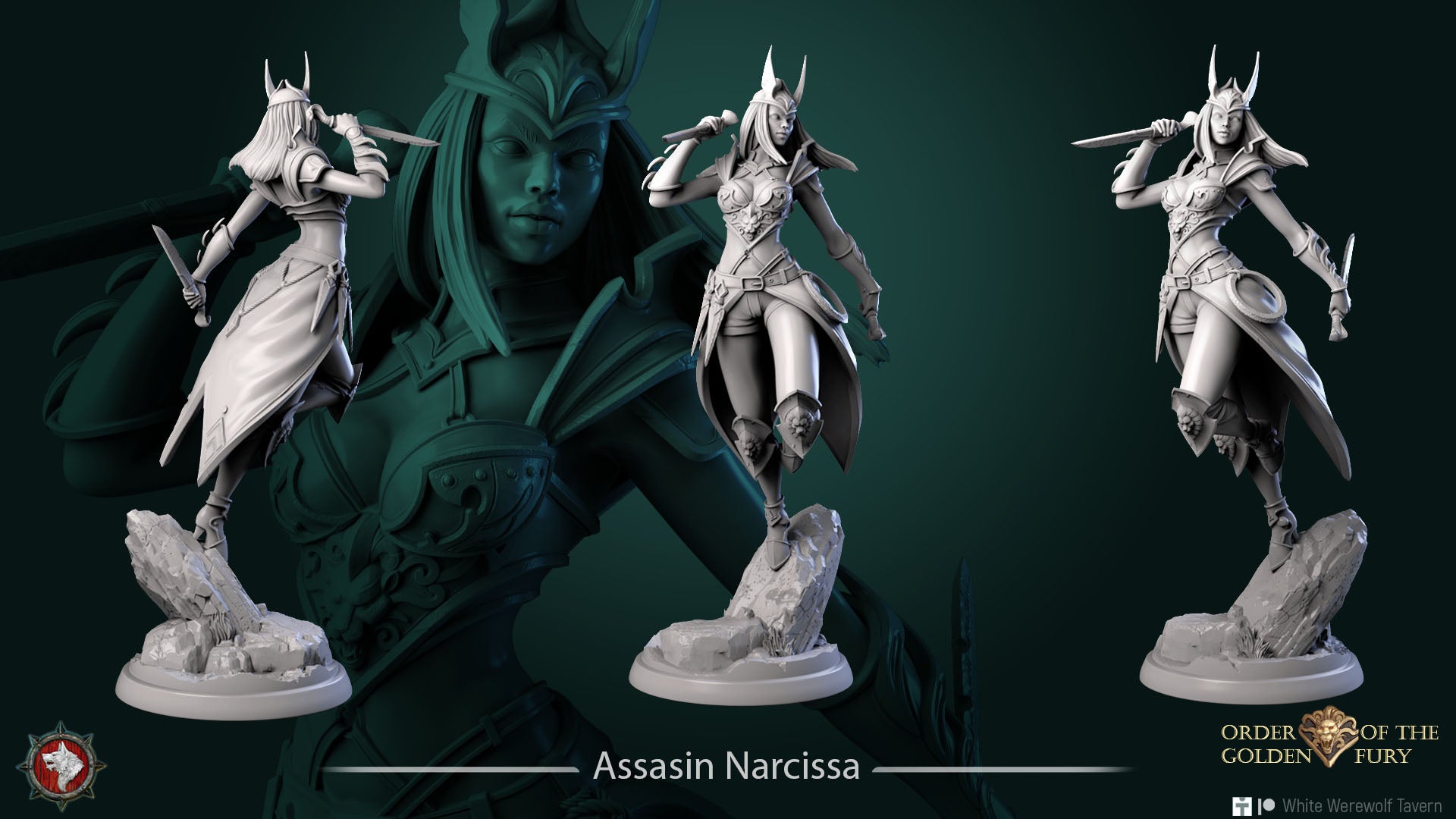 Narcissa - aus der Reihe Order of the golden Fury von White Werewolf Tavern