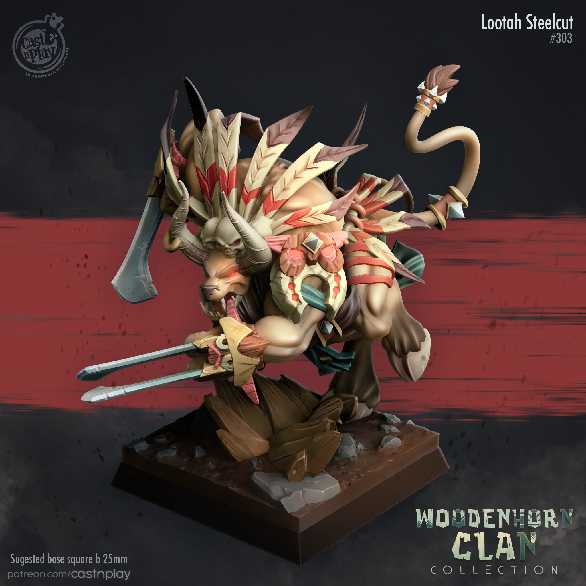 Artan - de la série Woodenhorn Clan de Cast n Play