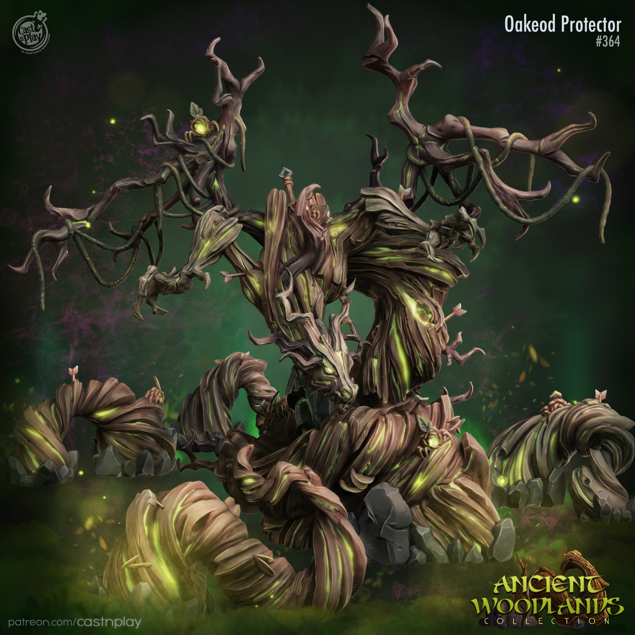 Oakeod Protector - aus der Reihe Ancient Woodplands von Cast n Play
