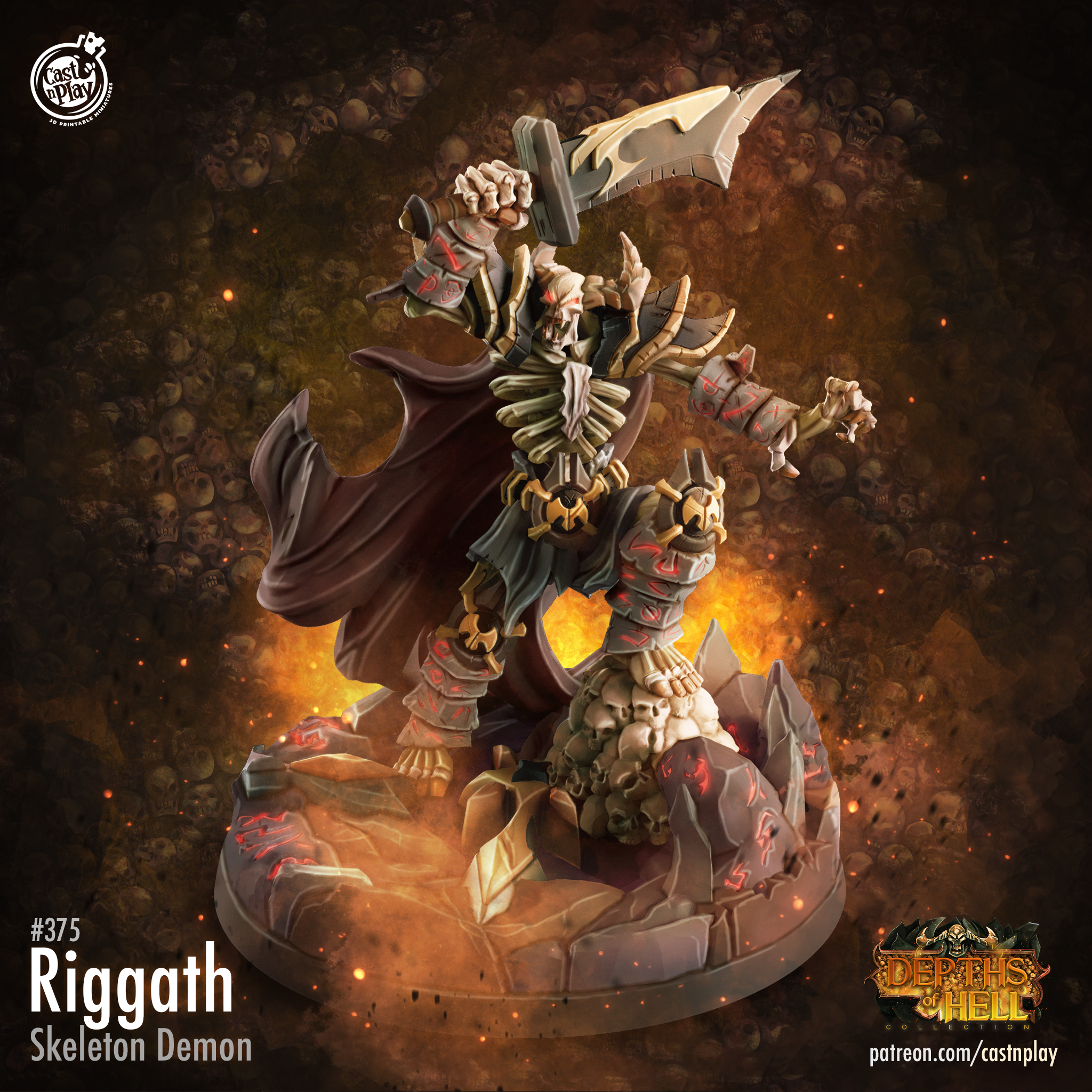 Riggath - Depths of Hell - Cast n Play